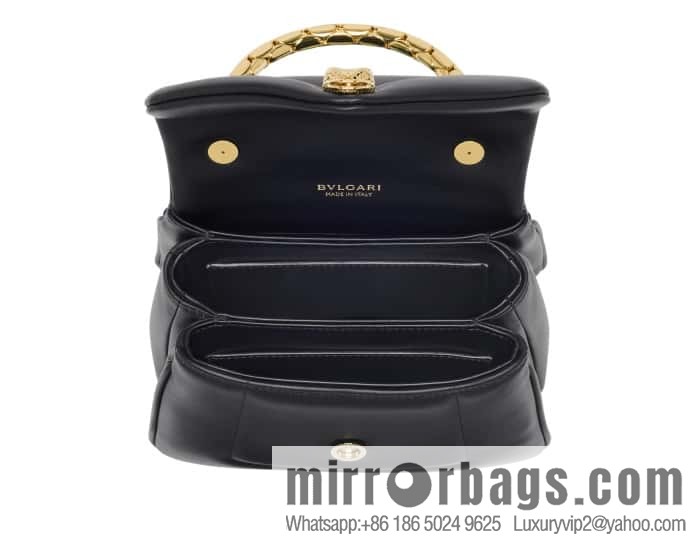 BVLGARI Bulgari SERPENTI REVERSE Small tote bag 292128 black 20CM