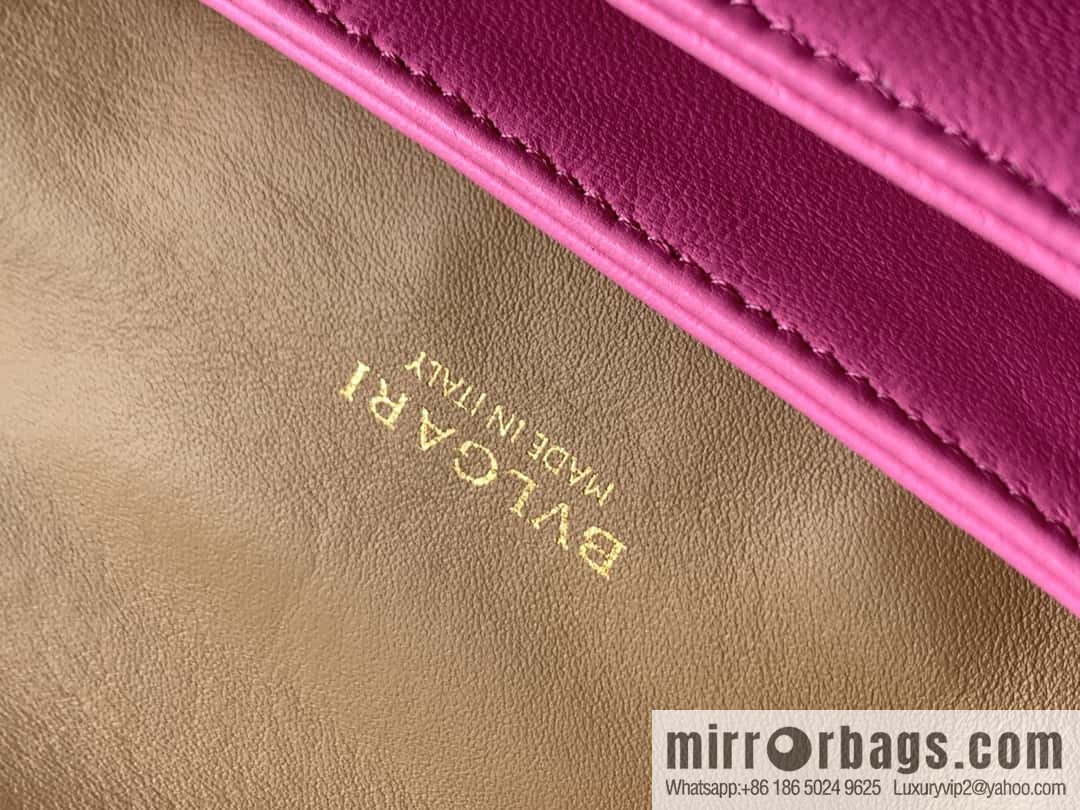 BVLGARI Bulgari SERPENTI REVERSE Small tote bag 292128 Milk tea color 20CM