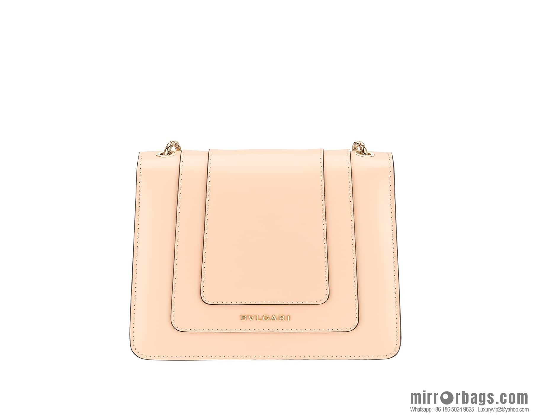 BVLGARI Bulgari Serpenti Forever crossbody bag 20CM 61879 Peach powder