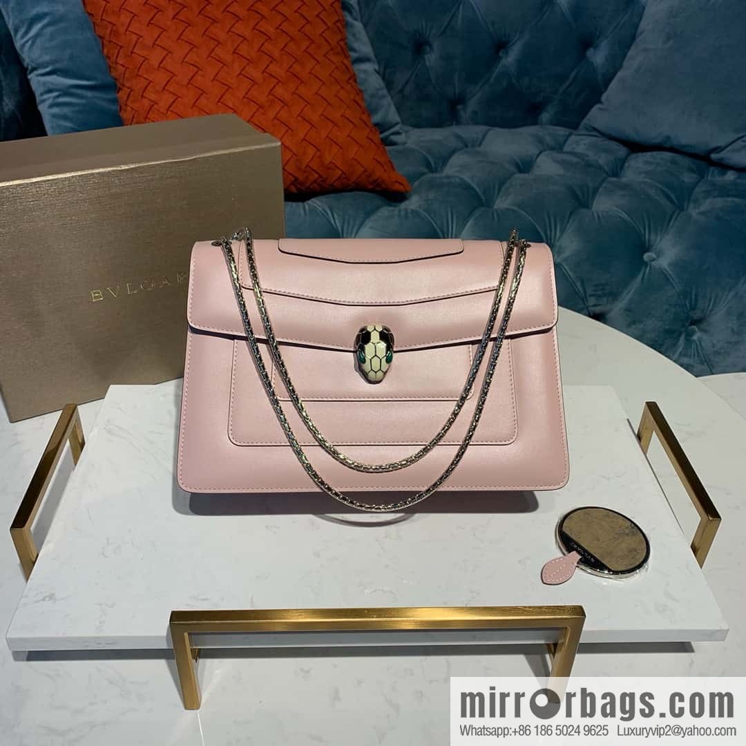 BVLGARI Bulgari Serpenti Series, Double 27cm 38326 Macaron Powder