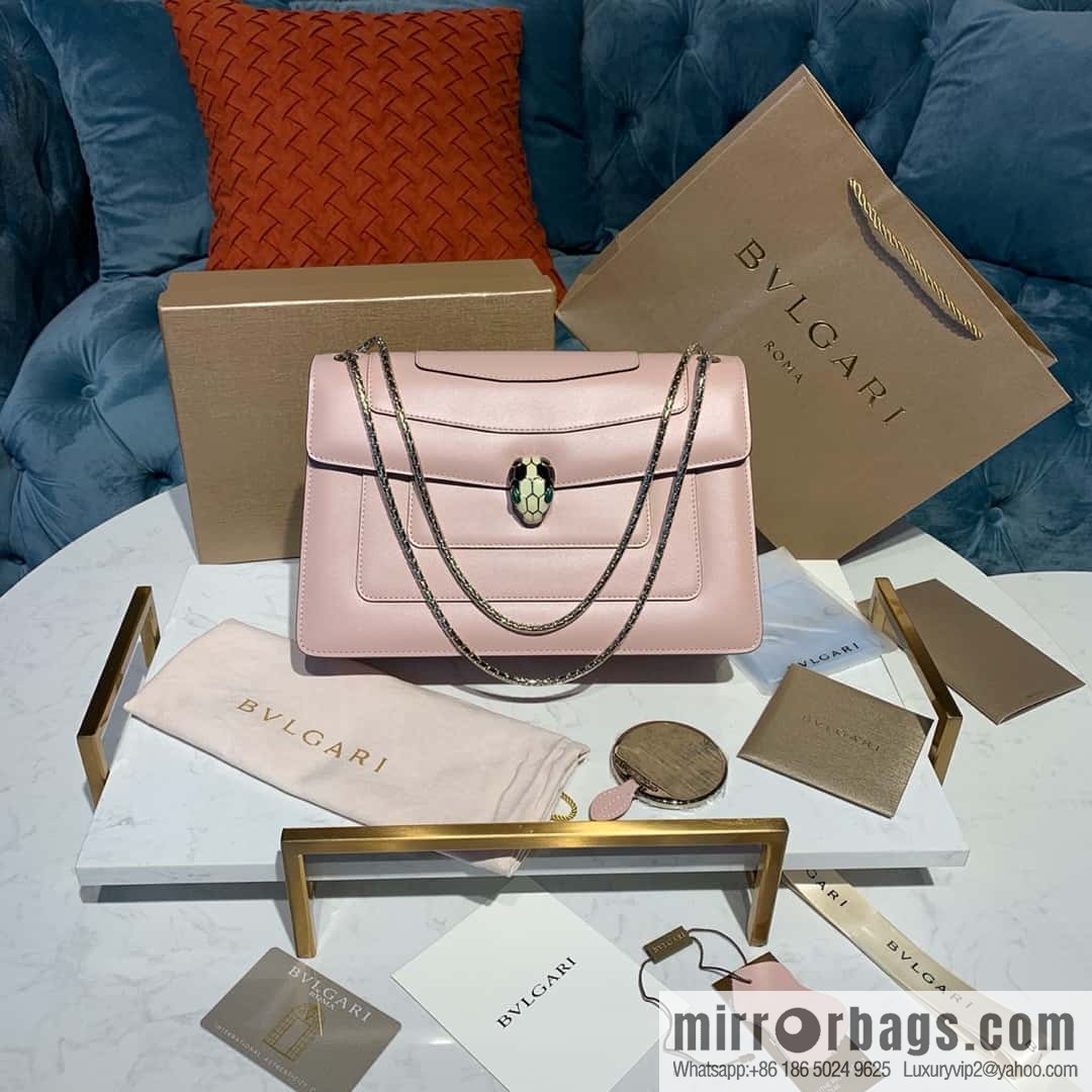 BVLGARI Bulgari Serpenti Series, Double 27cm 38326 Macaron Powder