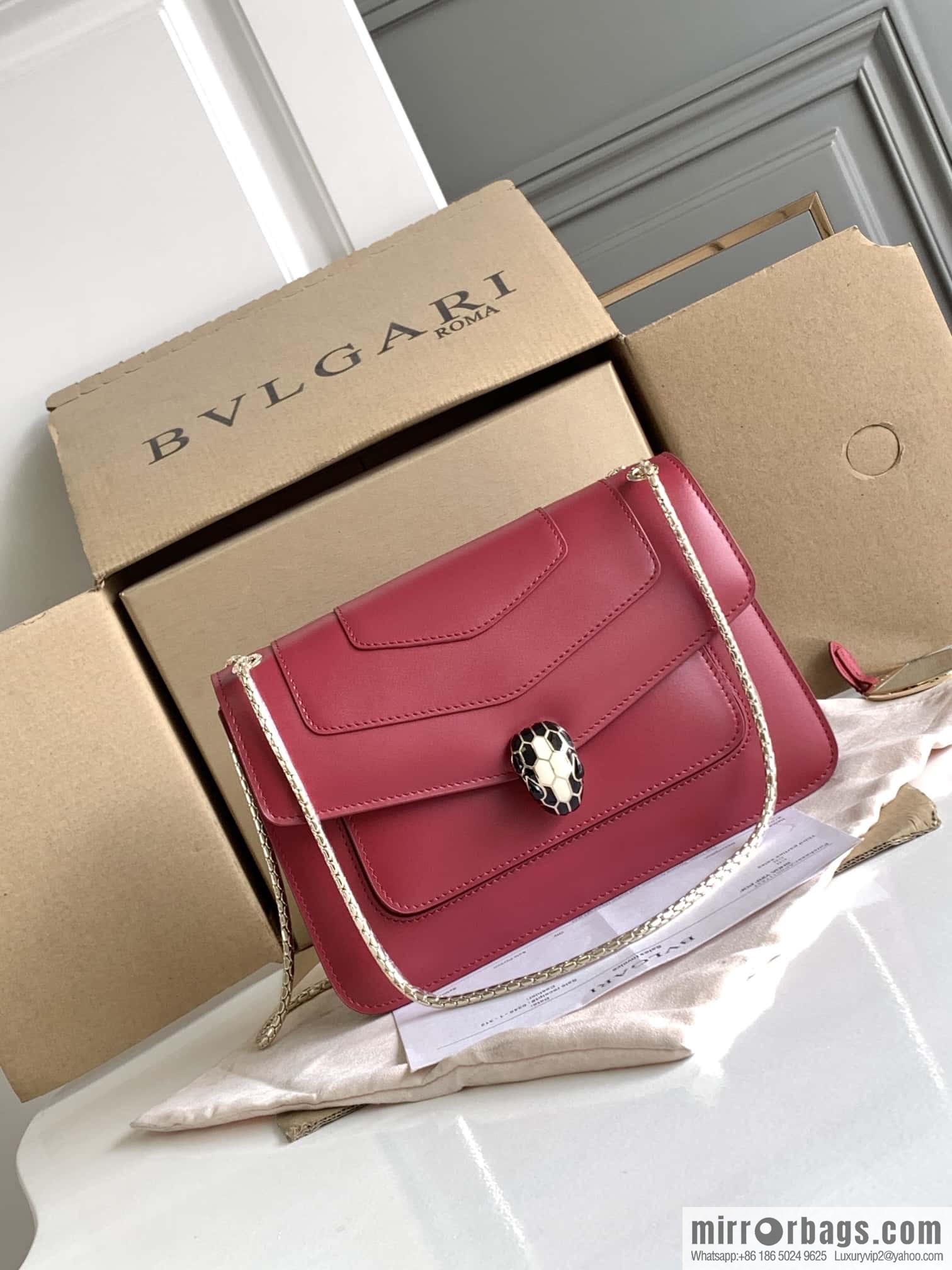 BVLGARI Bulgari Serpenti Collection, Double Layer 25cm 290323 Anemone Spinel Pink