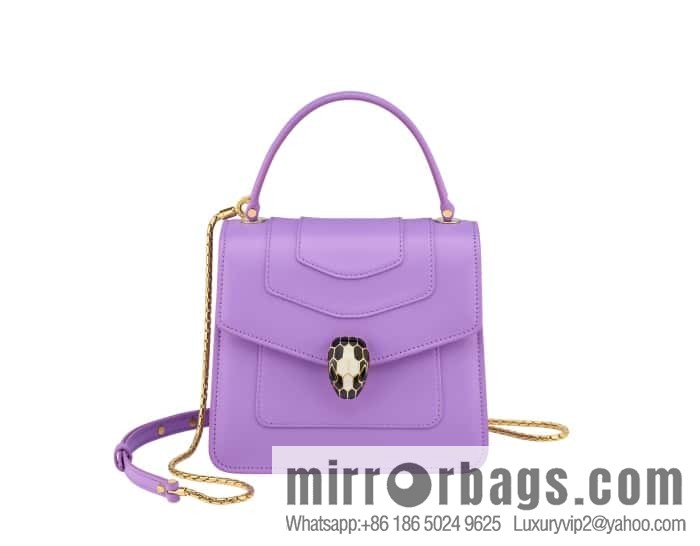BVLGARI Bulgari organ 18cm 38329 light purple crystal lavender