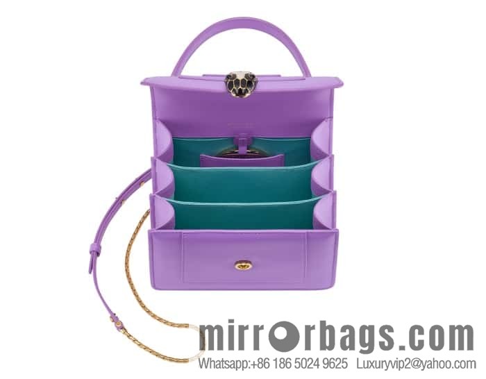 BVLGARI Bulgari organ 18cm 38329 light purple crystal lavender