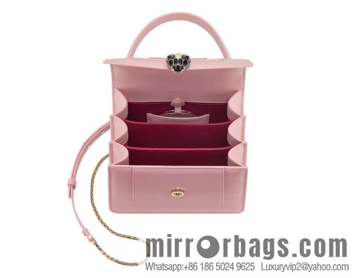 BVLGARI Bulgari organ 18cm 38329 Jasmine quartz pink