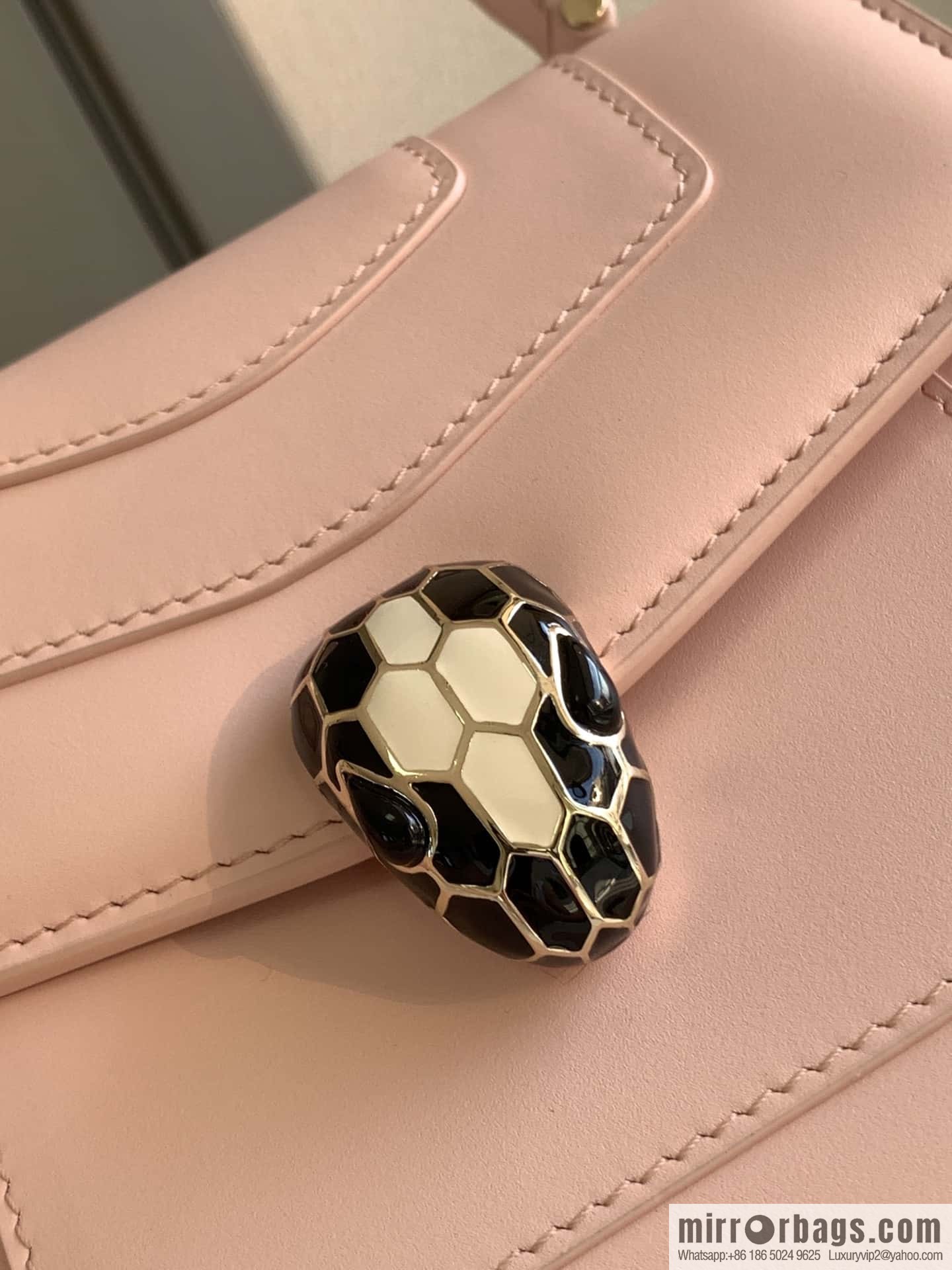 BVLGARI Bulgari organ 18cm 38329 Jasmine quartz pink