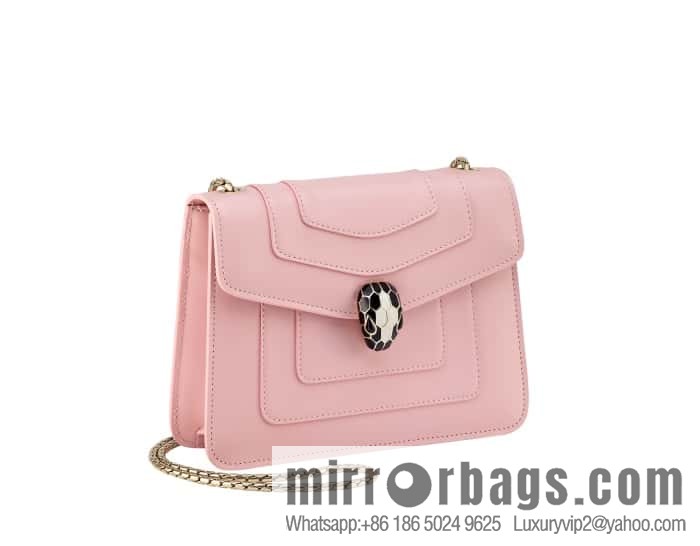 BVLGARI Bulgari Serpenti, single layer 20cm 61879 Jasmine quartz pink