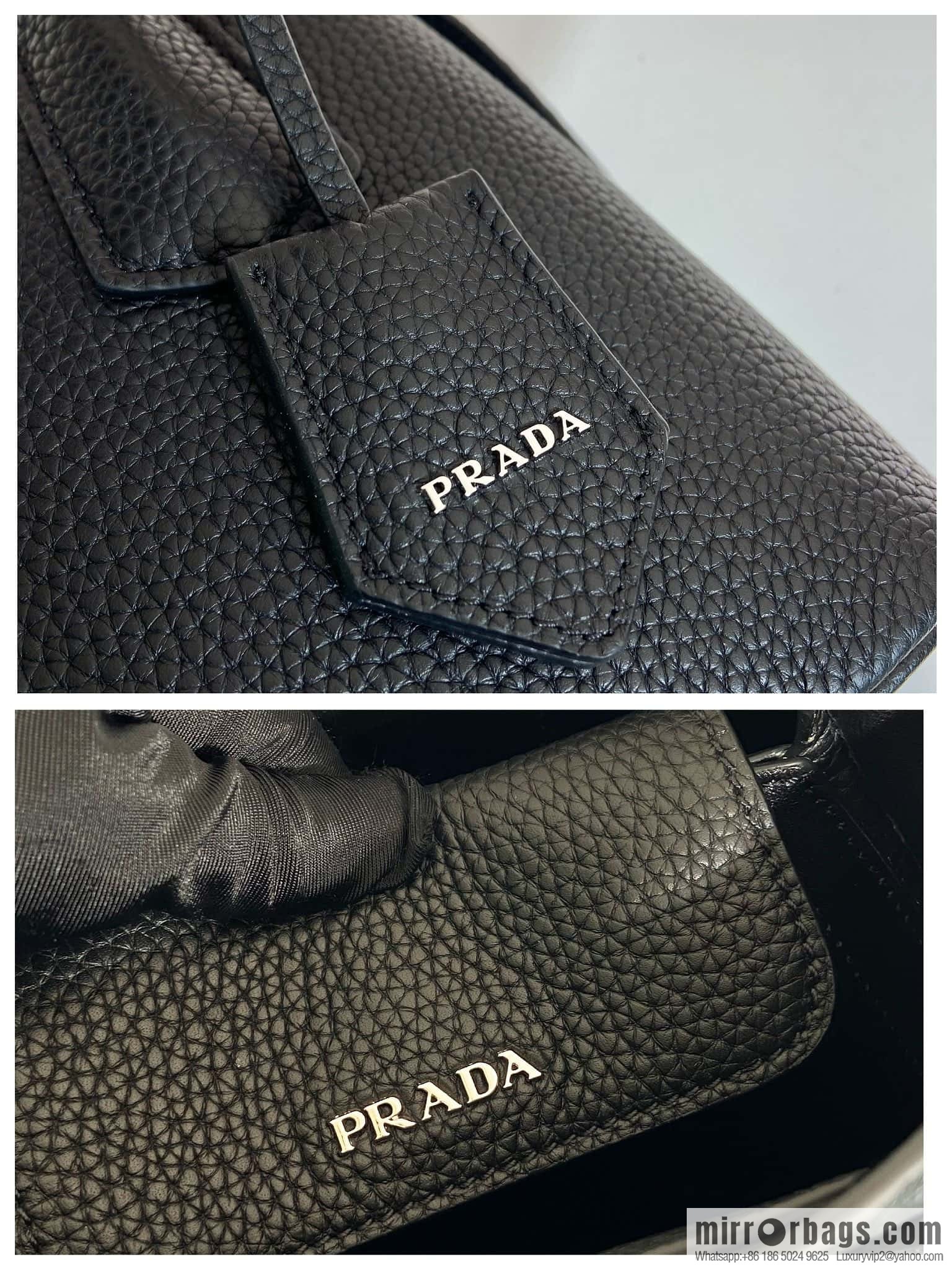 PRADA new shopping bag 🎉 1BG443 suede black