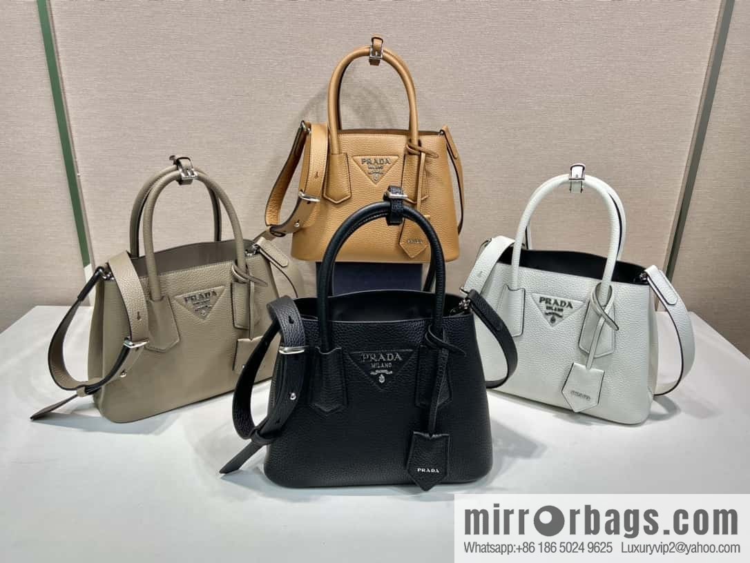 PRADA new shopping bag 🎉 1BG443 suede pattern, brown