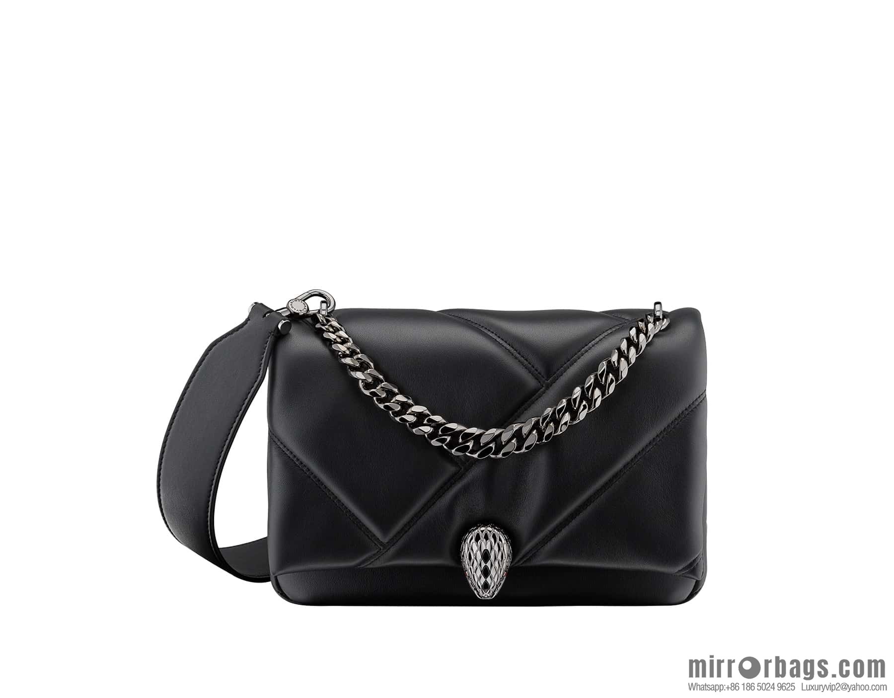 BVLGARI Bulgari SERPENTI CABOCHON 291088 black 22CM