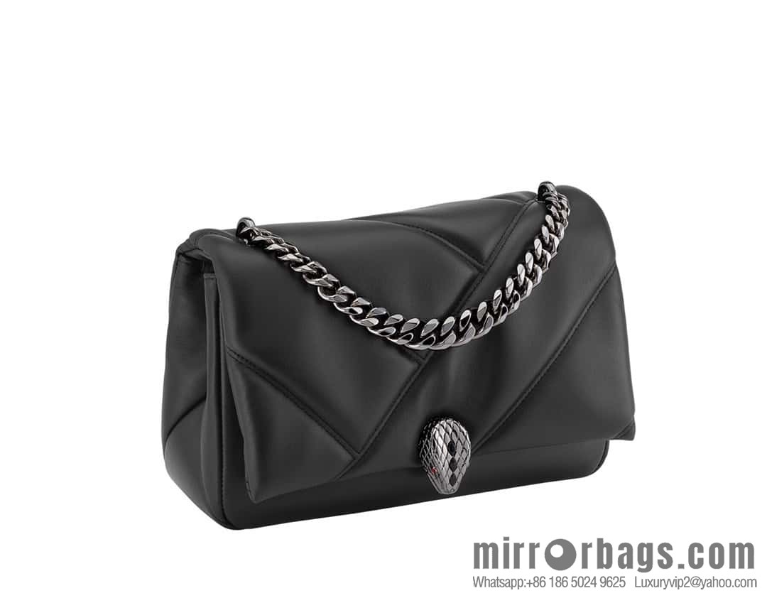 BVLGARI Bulgari SERPENTI CABOCHON 291088 black 22CM