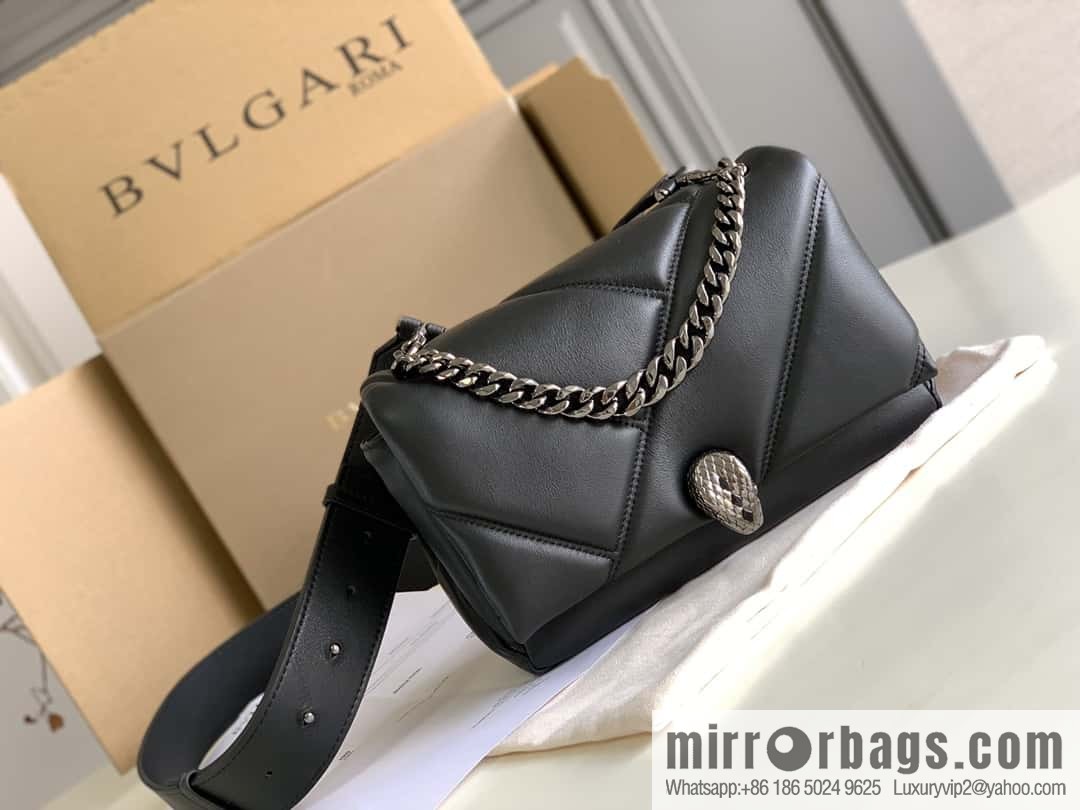 BVLGARI Bulgari SERPENTI CABOCHON 291088 black 22CM