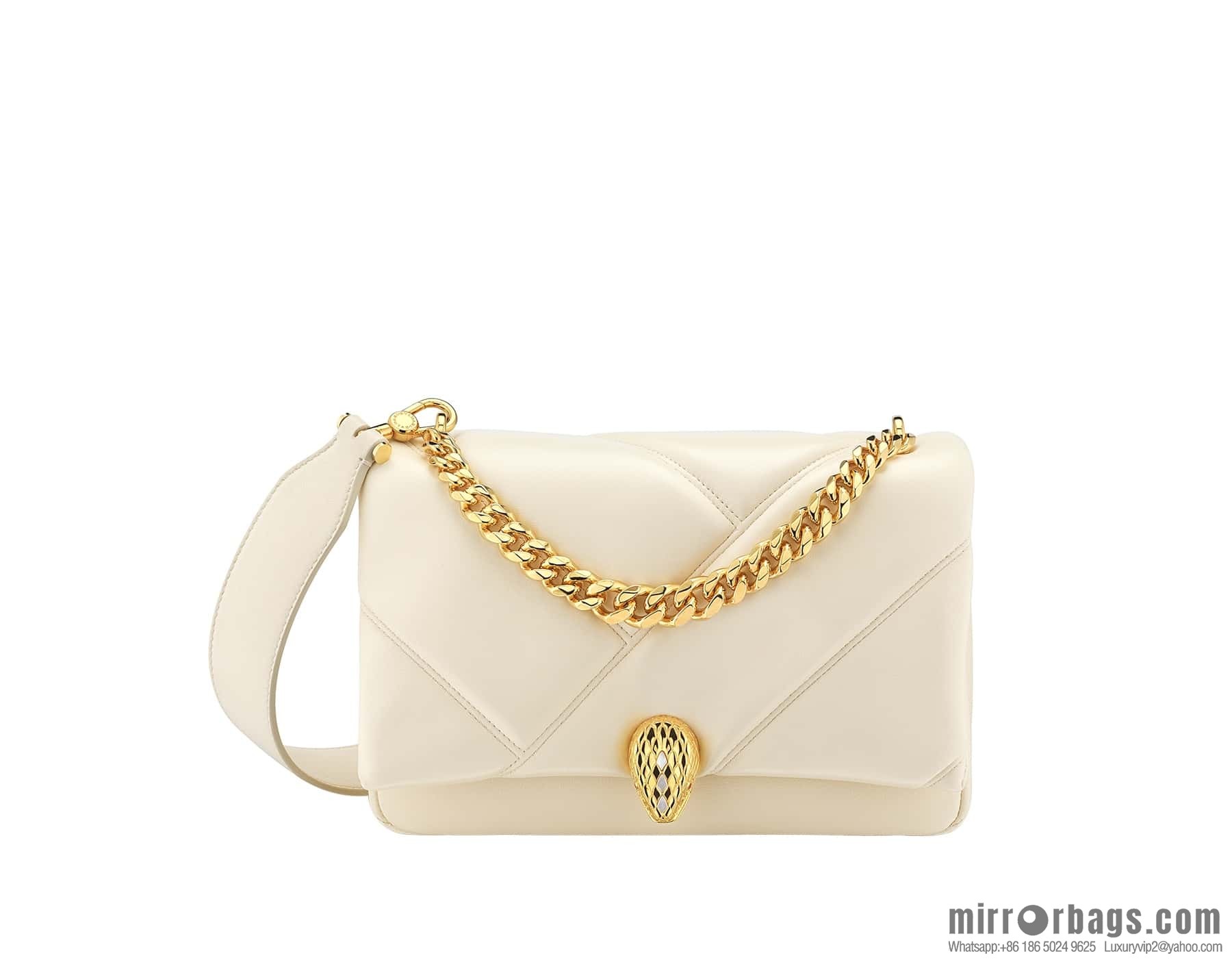BVLGARI Bulgari SERPENTI CABOCHON Series 291088 White 22CM