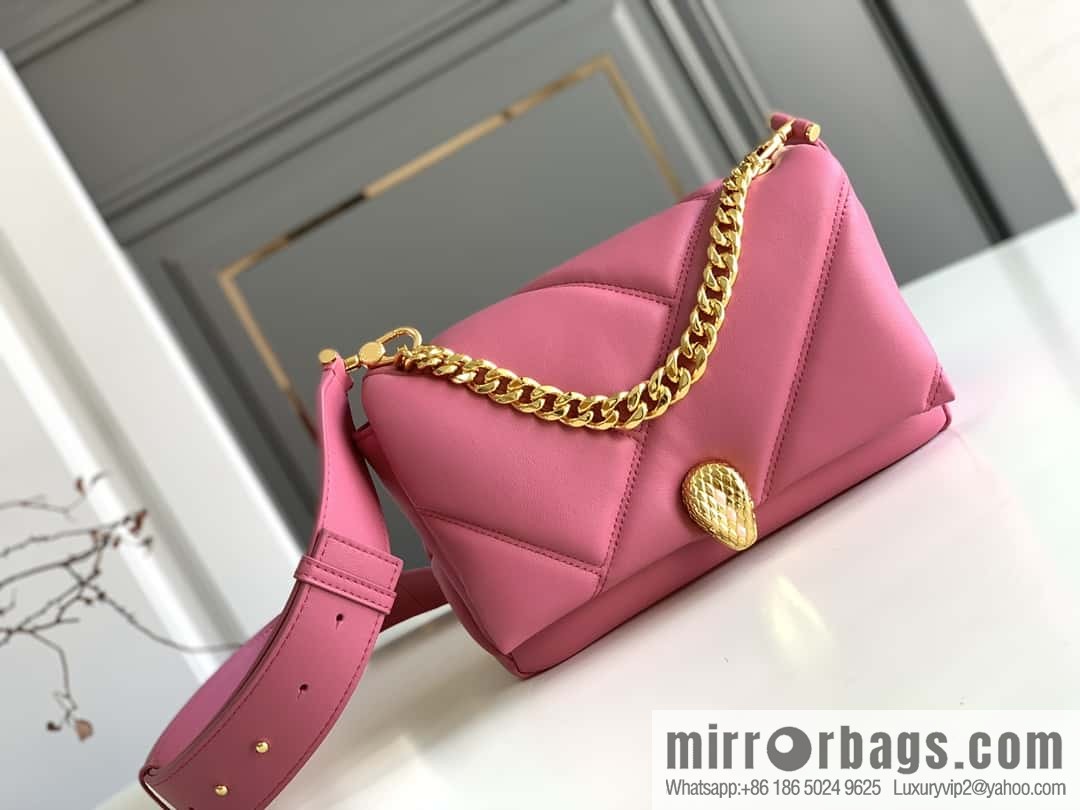 BVLGARI Bulgari SERPENTI CABOCHON 291088 Light powder quartz pink 22CM