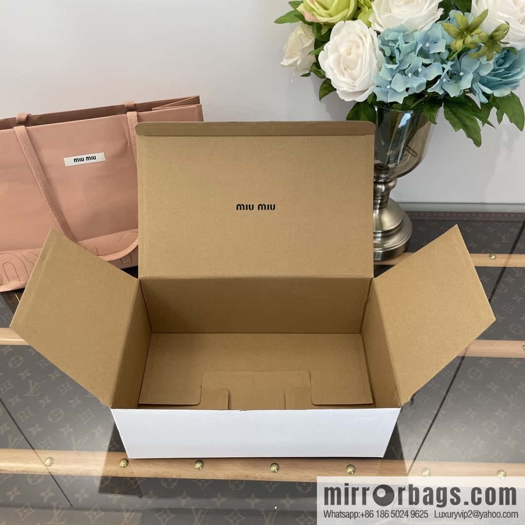 MIUMIU Miao Miao Old dirty platform sports little white shoes