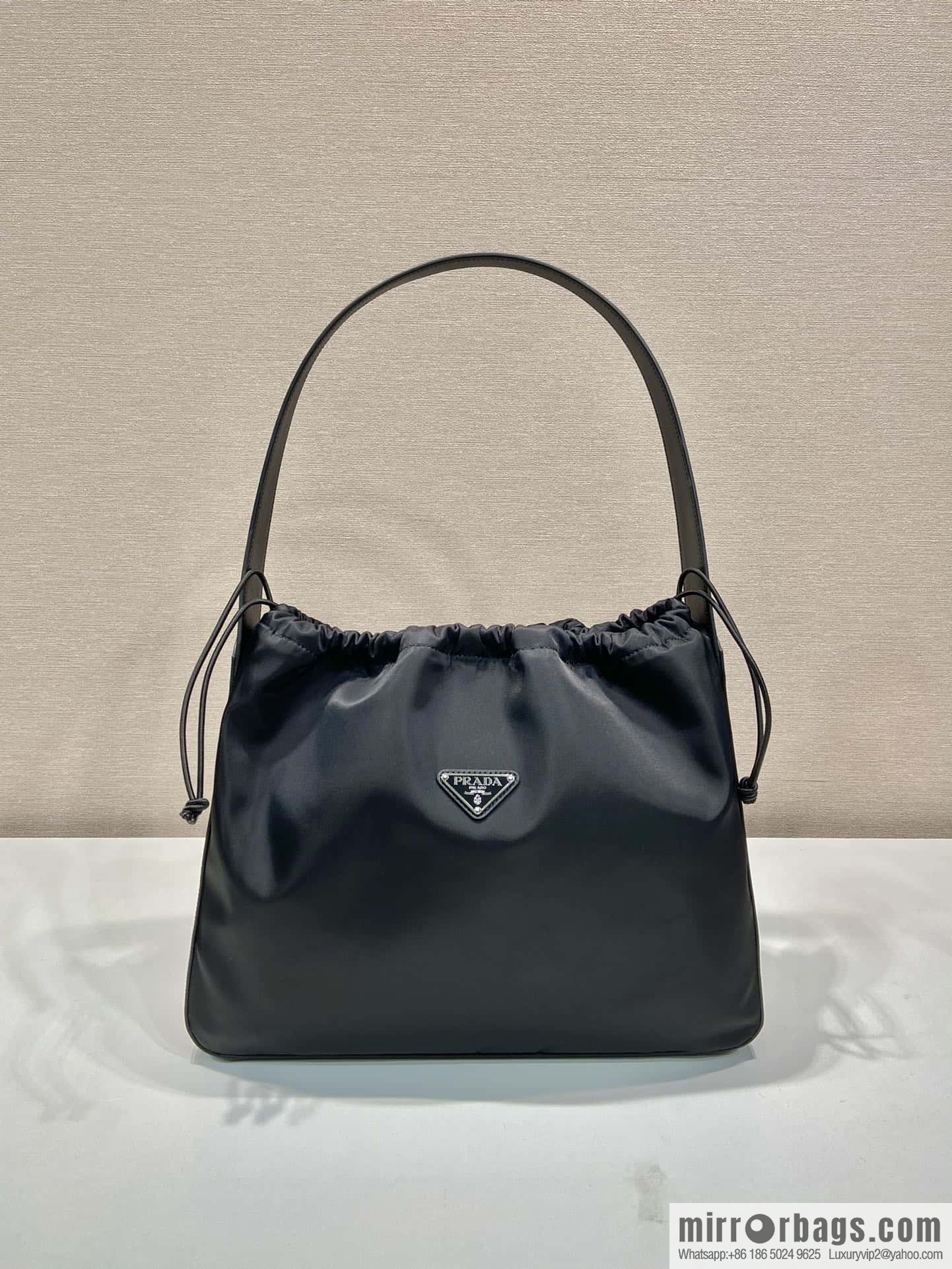 PRADA 🎉 Drawstring Underarm Bag 🎉 B6250 Large/Medieval Bag