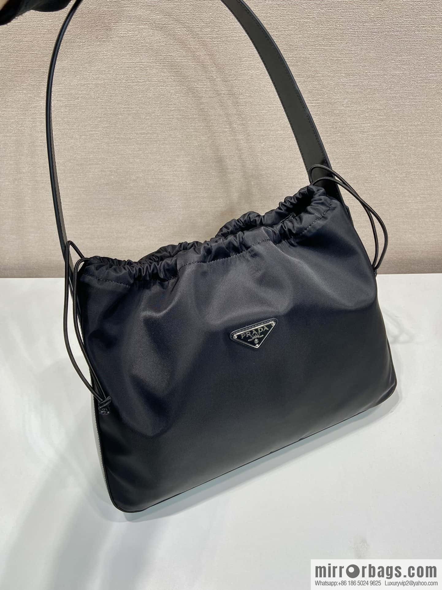 PRADA 🎉 Drawstring Underarm Bag 🎉 B6250 Large/Medieval Bag