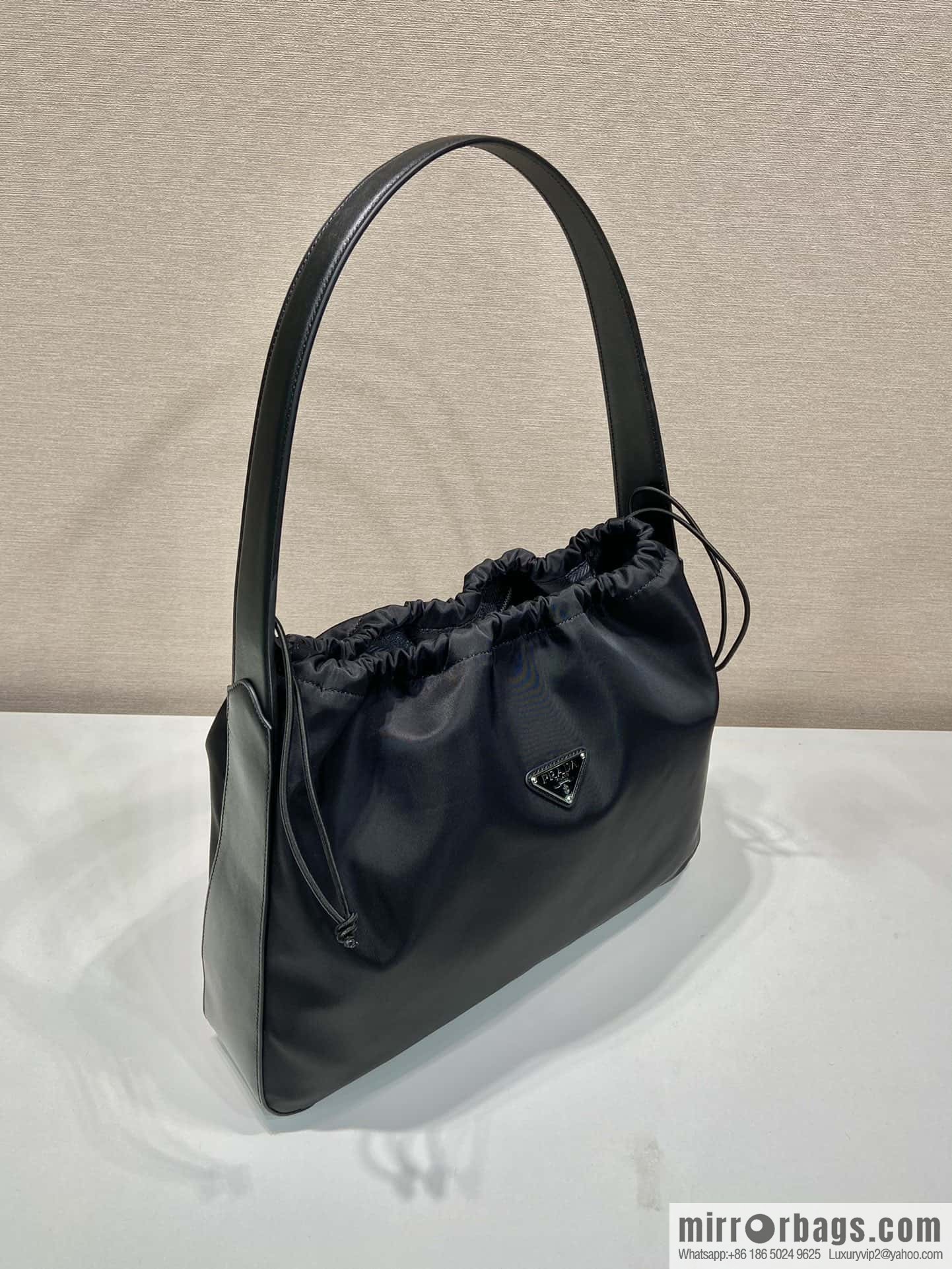 PRADA 🎉 Drawstring Underarm Bag 🎉 B6250 Large/Medieval Bag