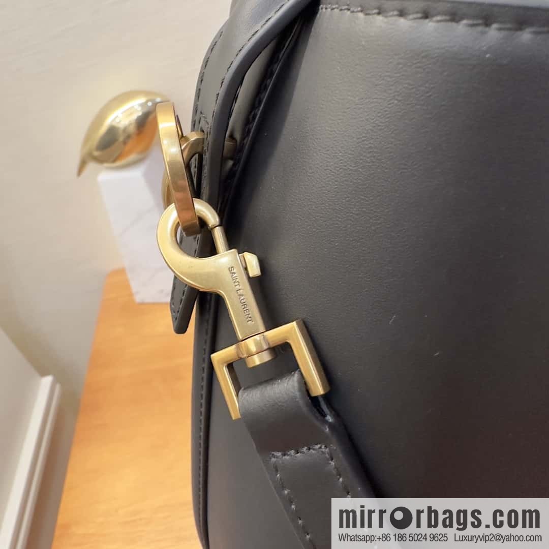 SAINT LAURENT Saint Laurent YSL summer new model _ small bucket bag 749036 black gold