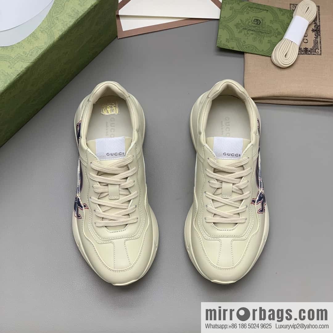 GUCCI men's and women's retro sneakers