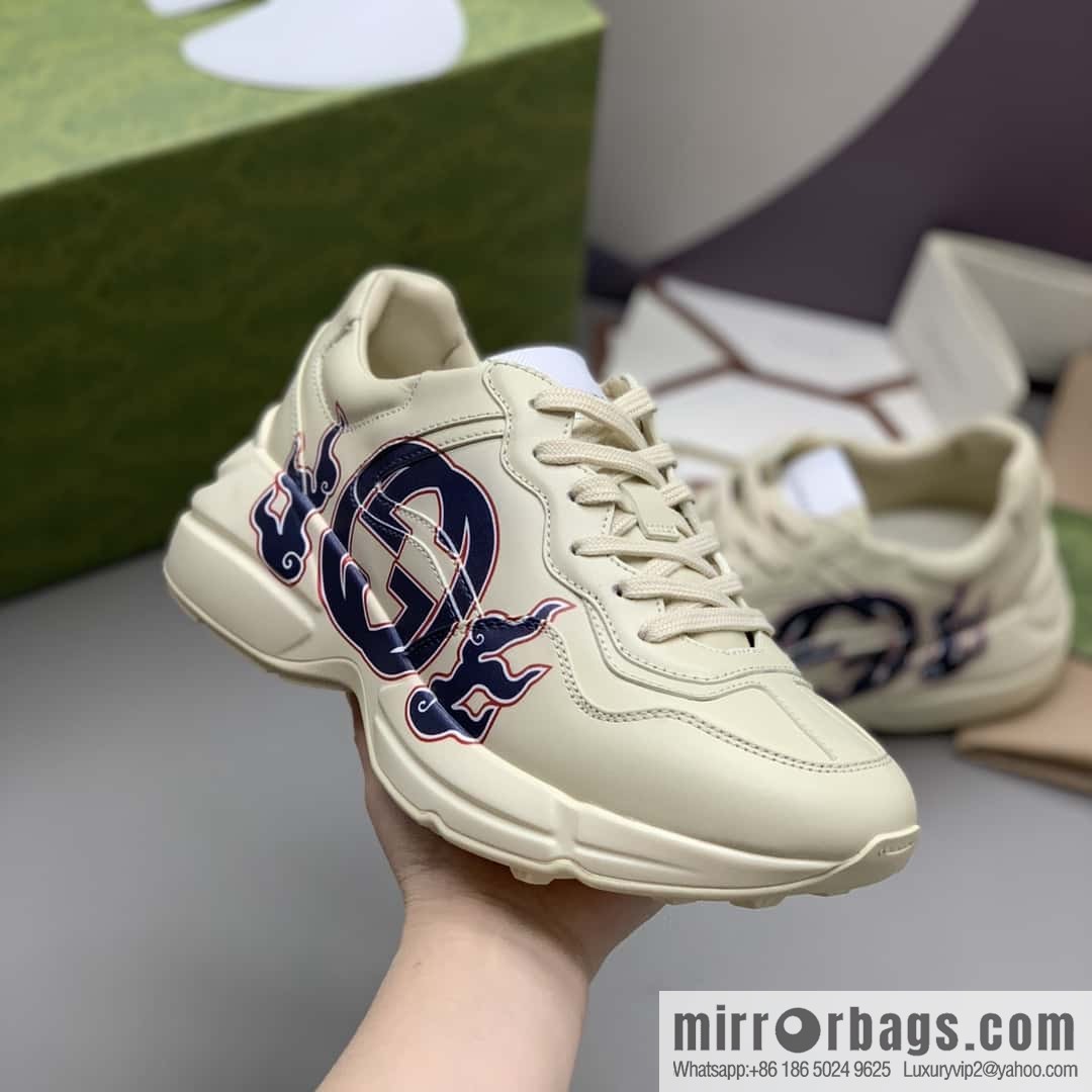 GUCCI men's and women's retro sneakers