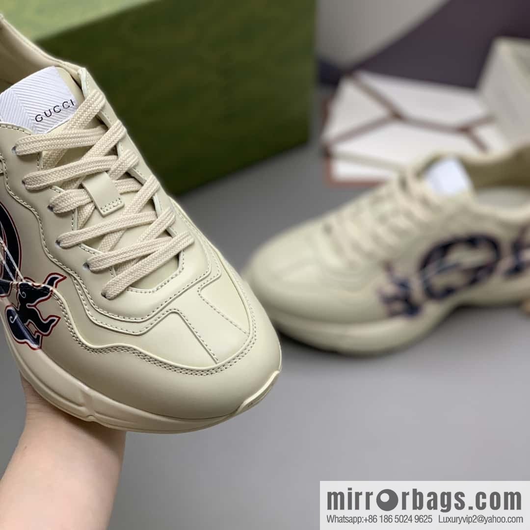 GUCCI men's and women's retro sneakers
