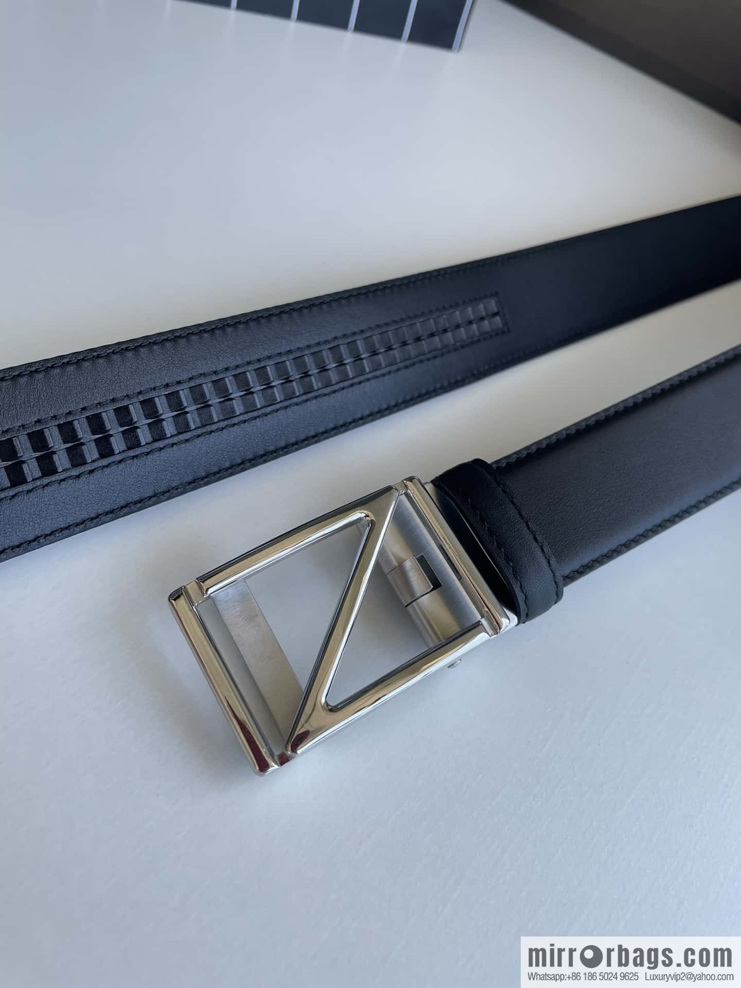 Zegna, men's fashion belt 3.5cm