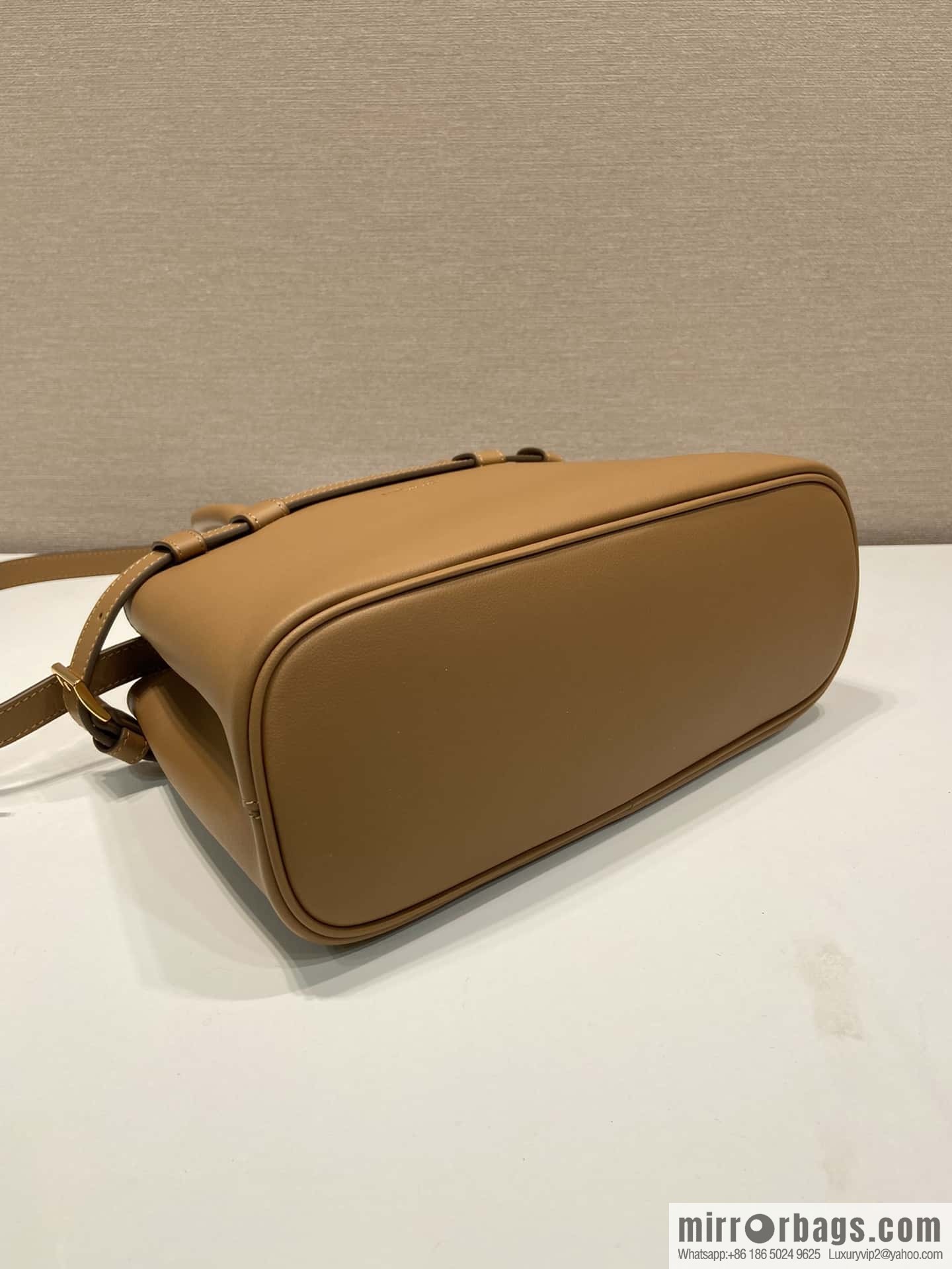 PRADA imported calfskin tote bag 1BA418 small