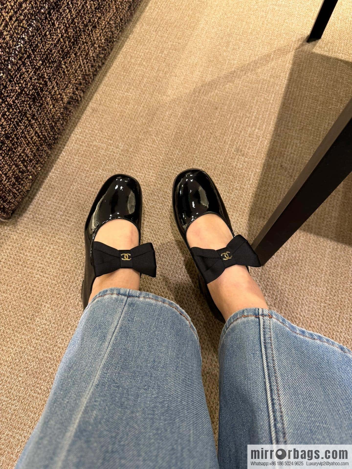 CHANEL Xiaoxiang Bow 🎀 Mary Jane high heels