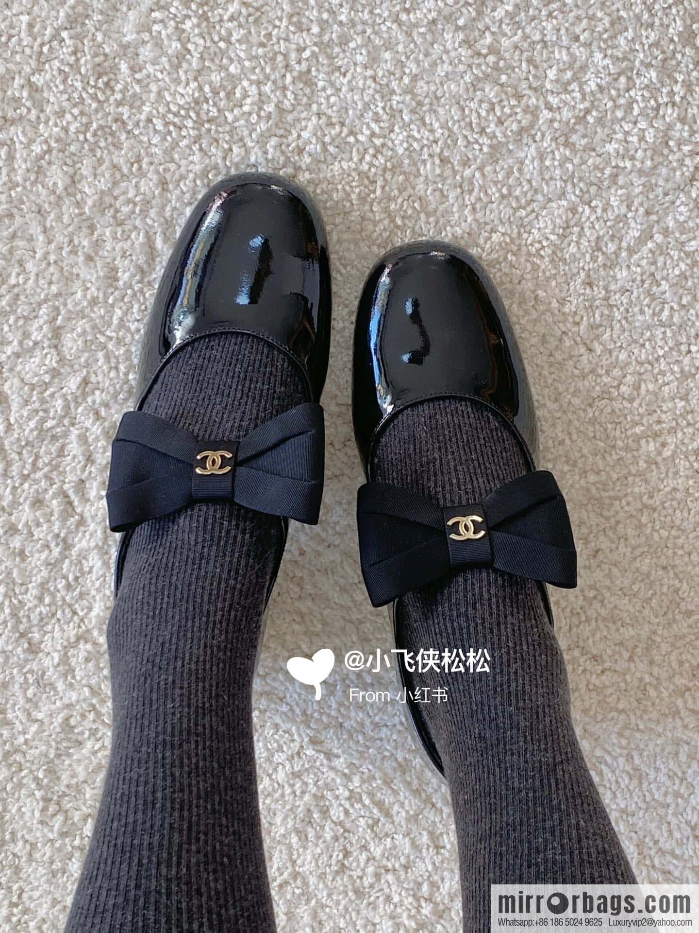CHANEL Xiaoxiang Bow 🎀 Mary Jane high heels