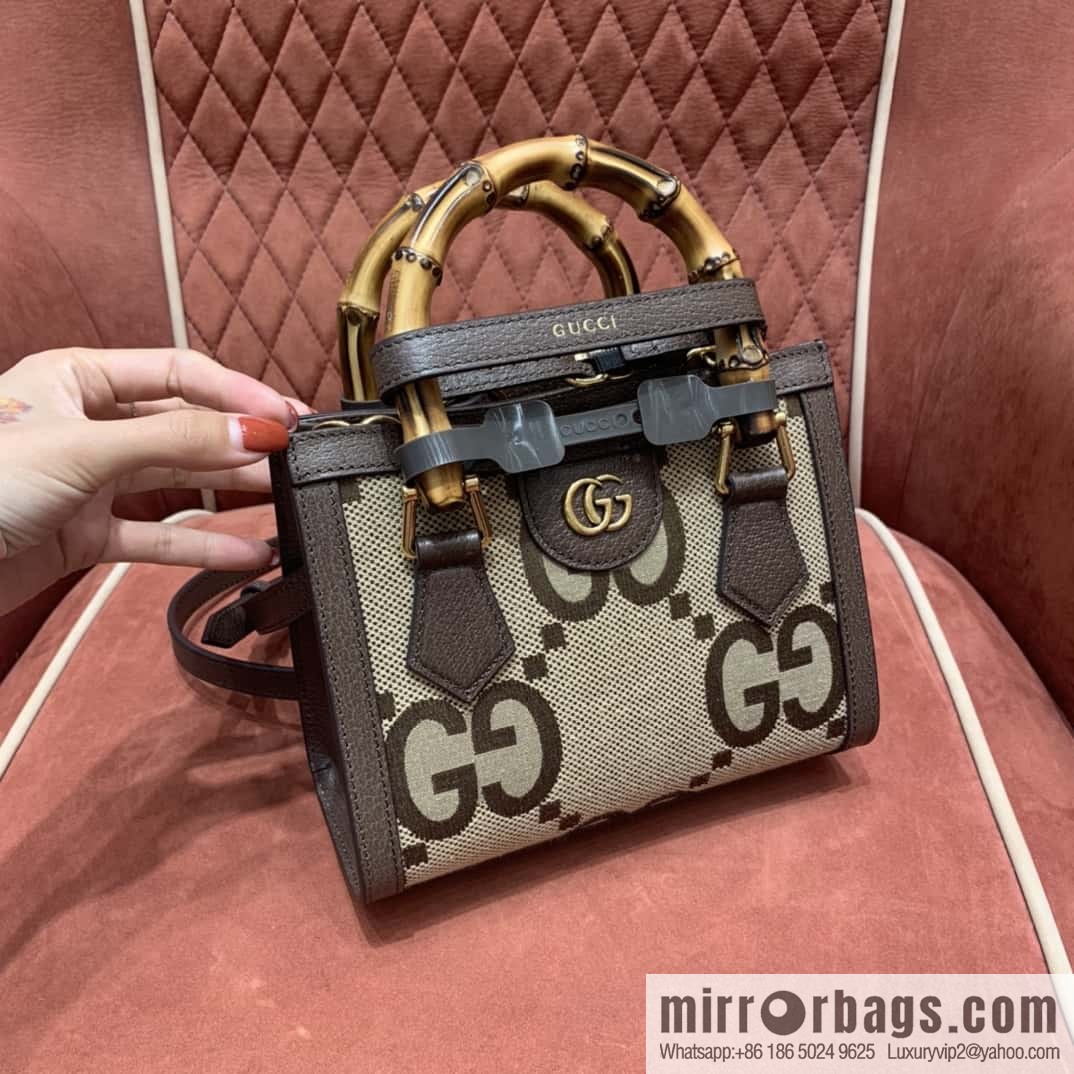 GUCCI Diana canvas tote bag 655661