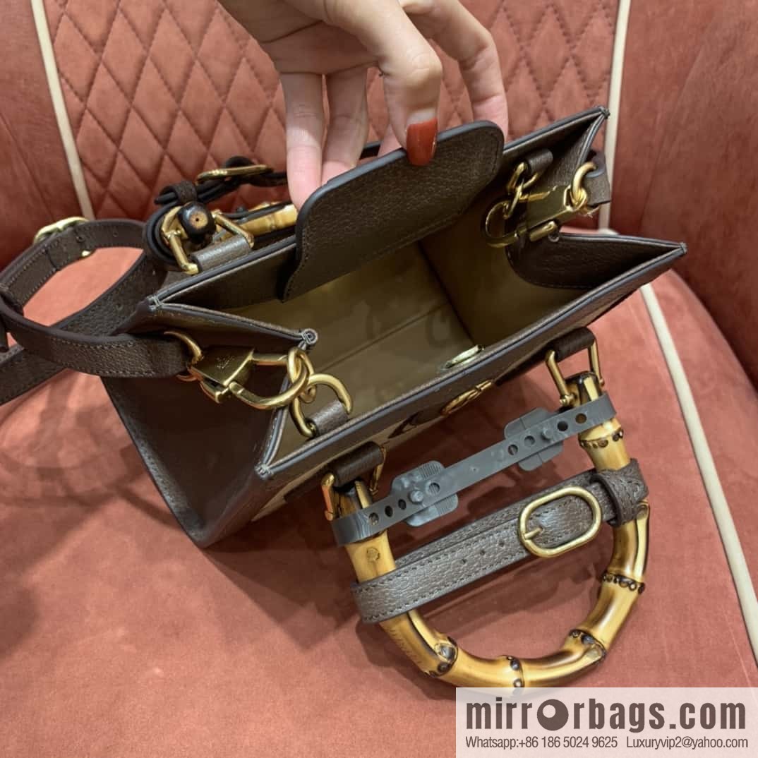 GUCCI Diana canvas tote bag 655661