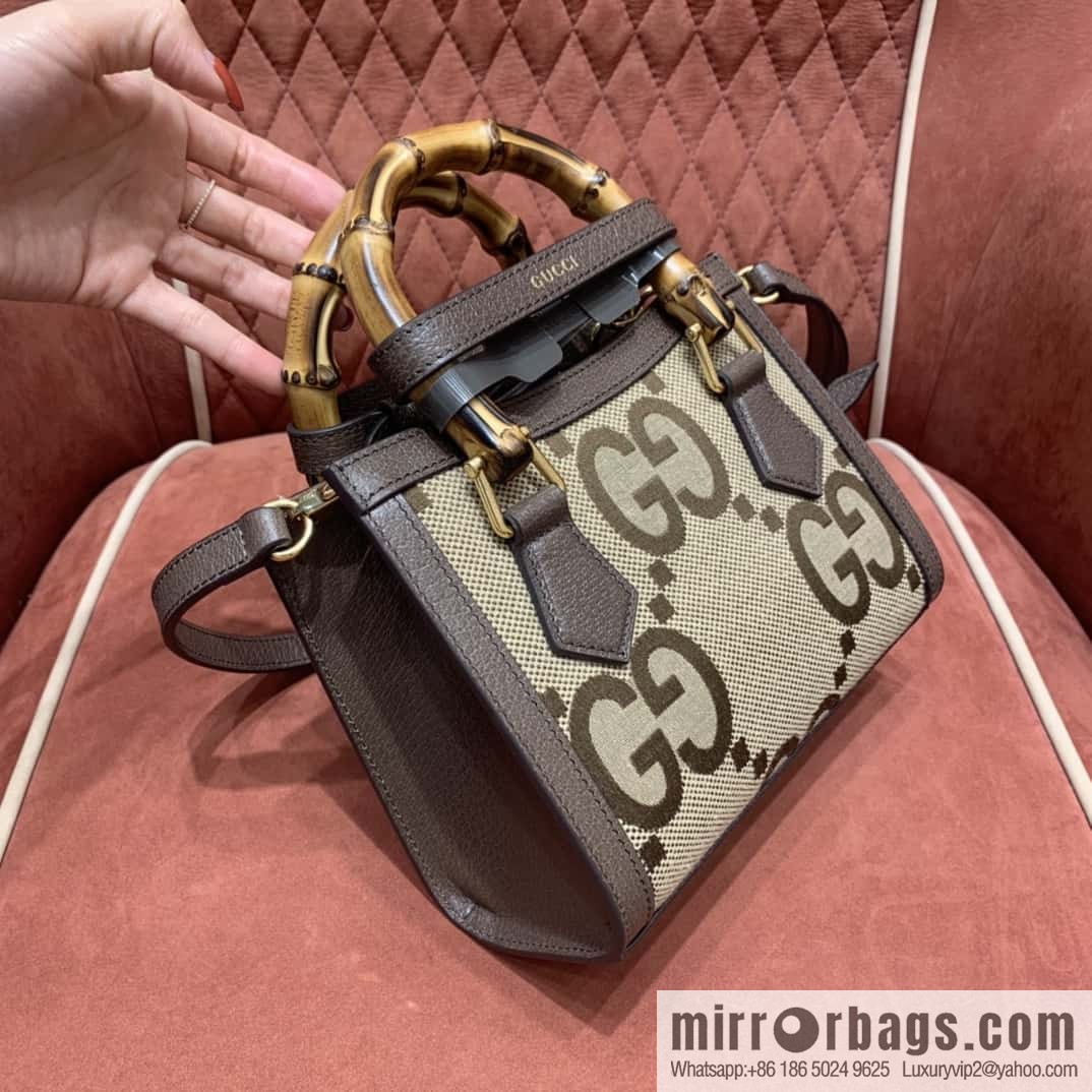 GUCCI Diana canvas tote bag 655661