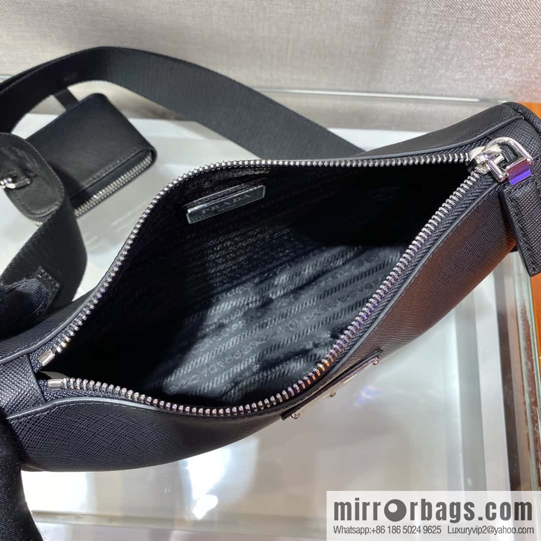 PRADA full leather three-in-one 😘😘 model number 2VH113 full leather/cross pattern leather