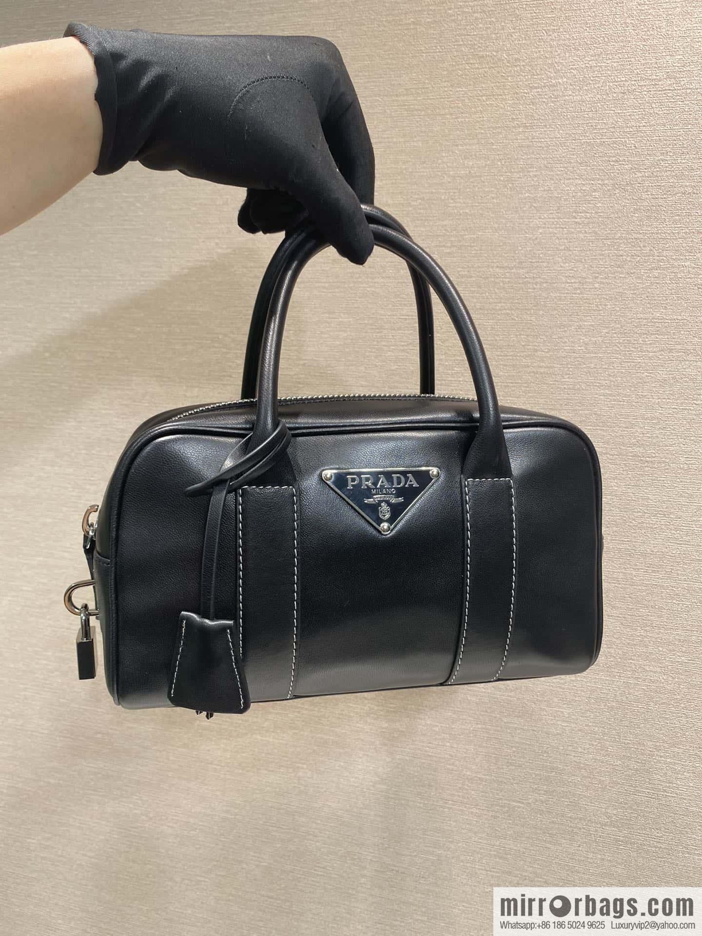 PRADA Medieval Boston 🎉 1BA846 New