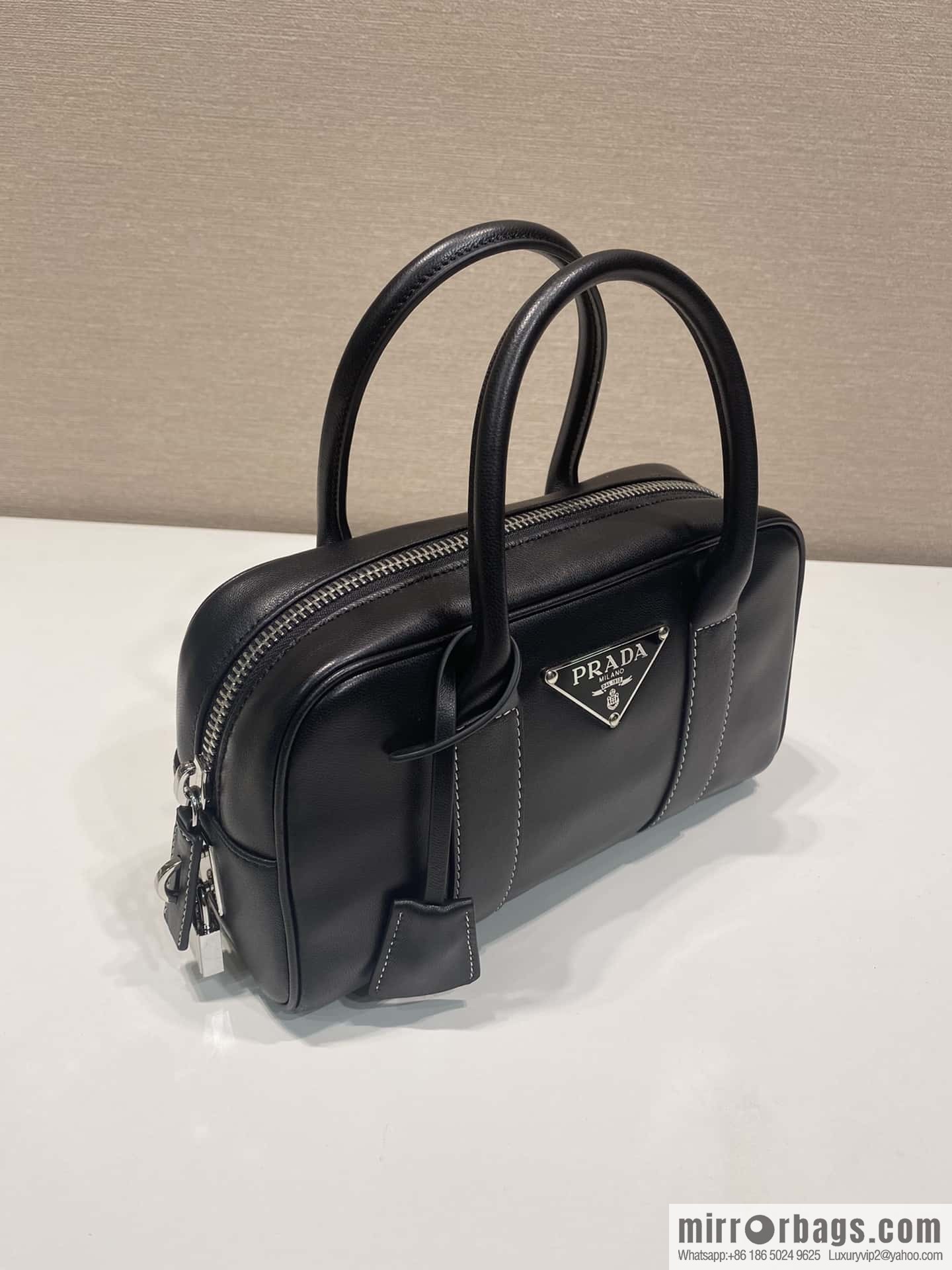 PRADA Medieval Boston 🎉 1BA846 New