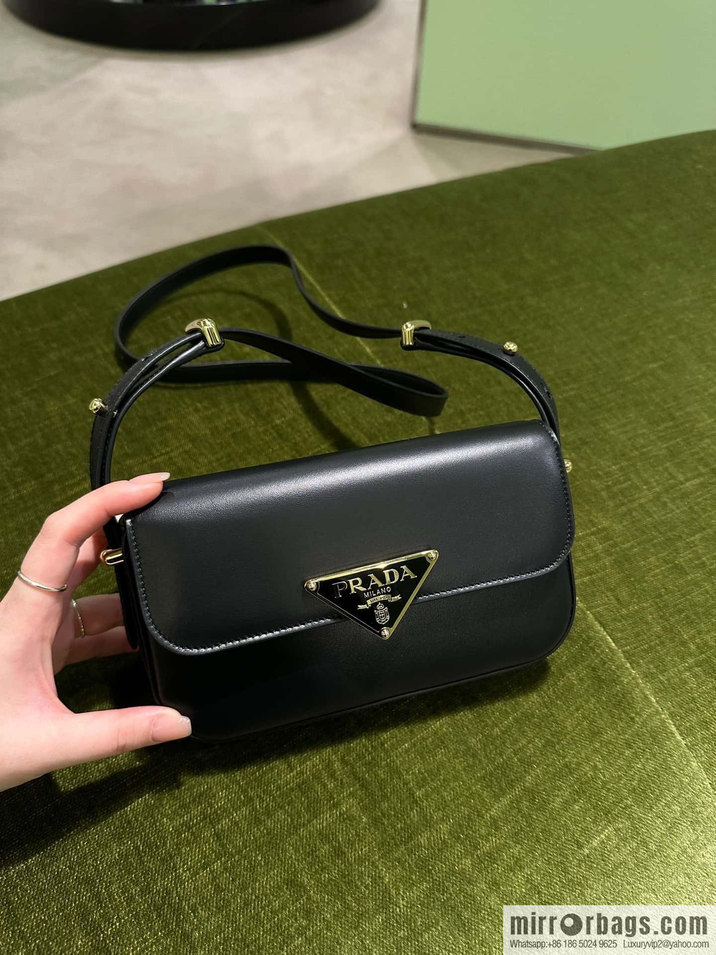 PRADA new shoulder bag 1BD339 black