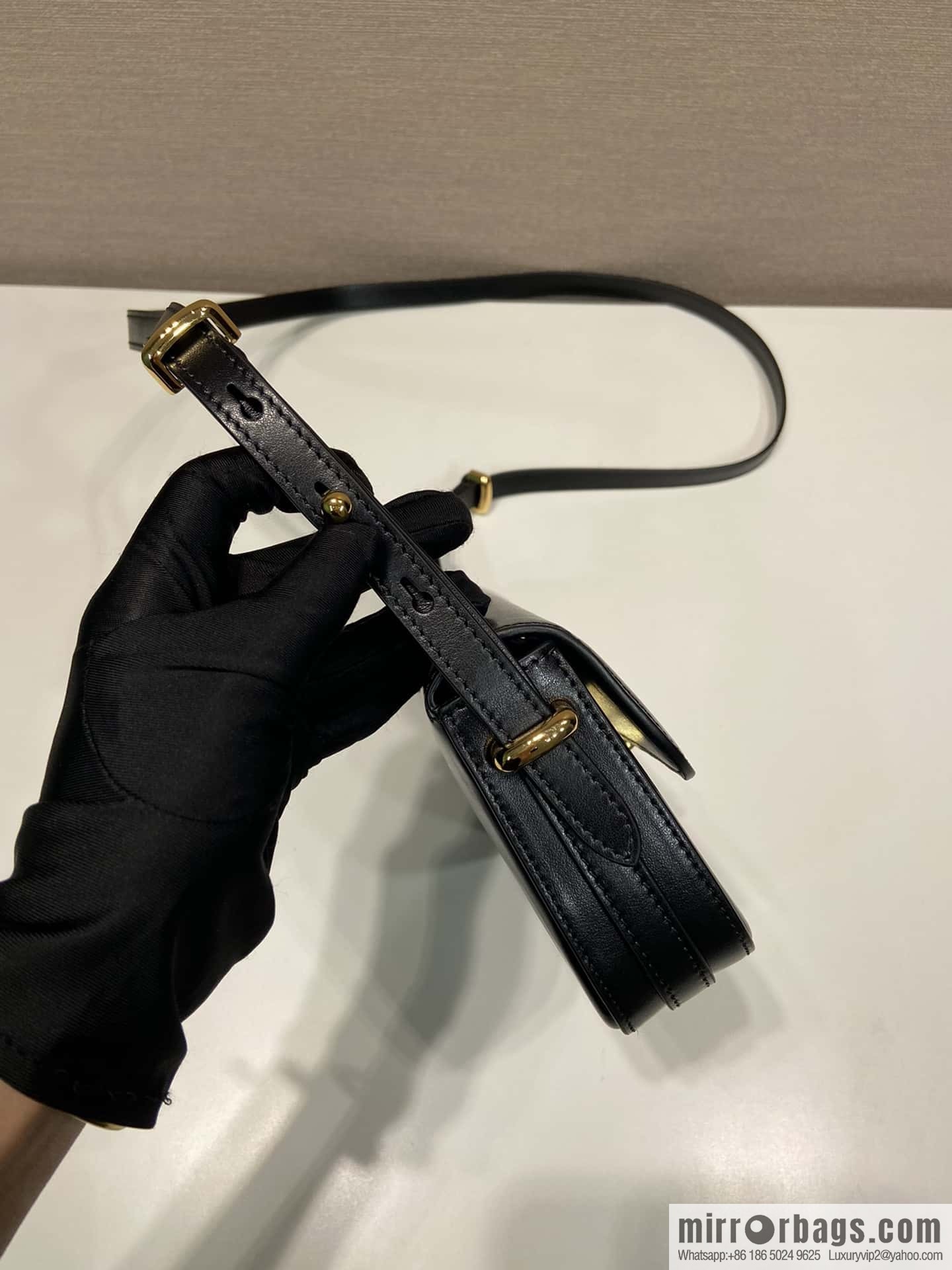 PRADA new shoulder bag 1BD339 black