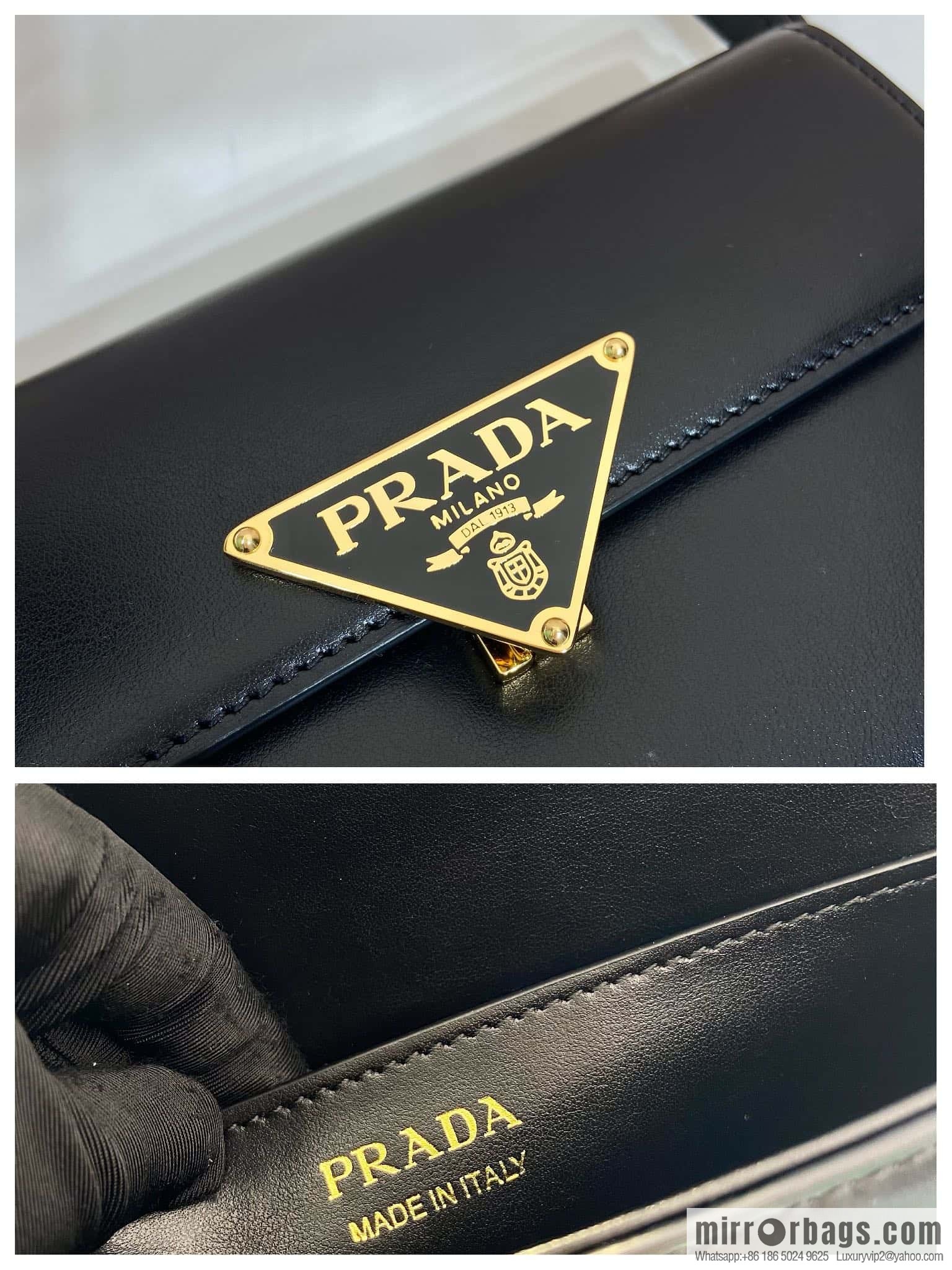 PRADA new shoulder bag 1BD339 black