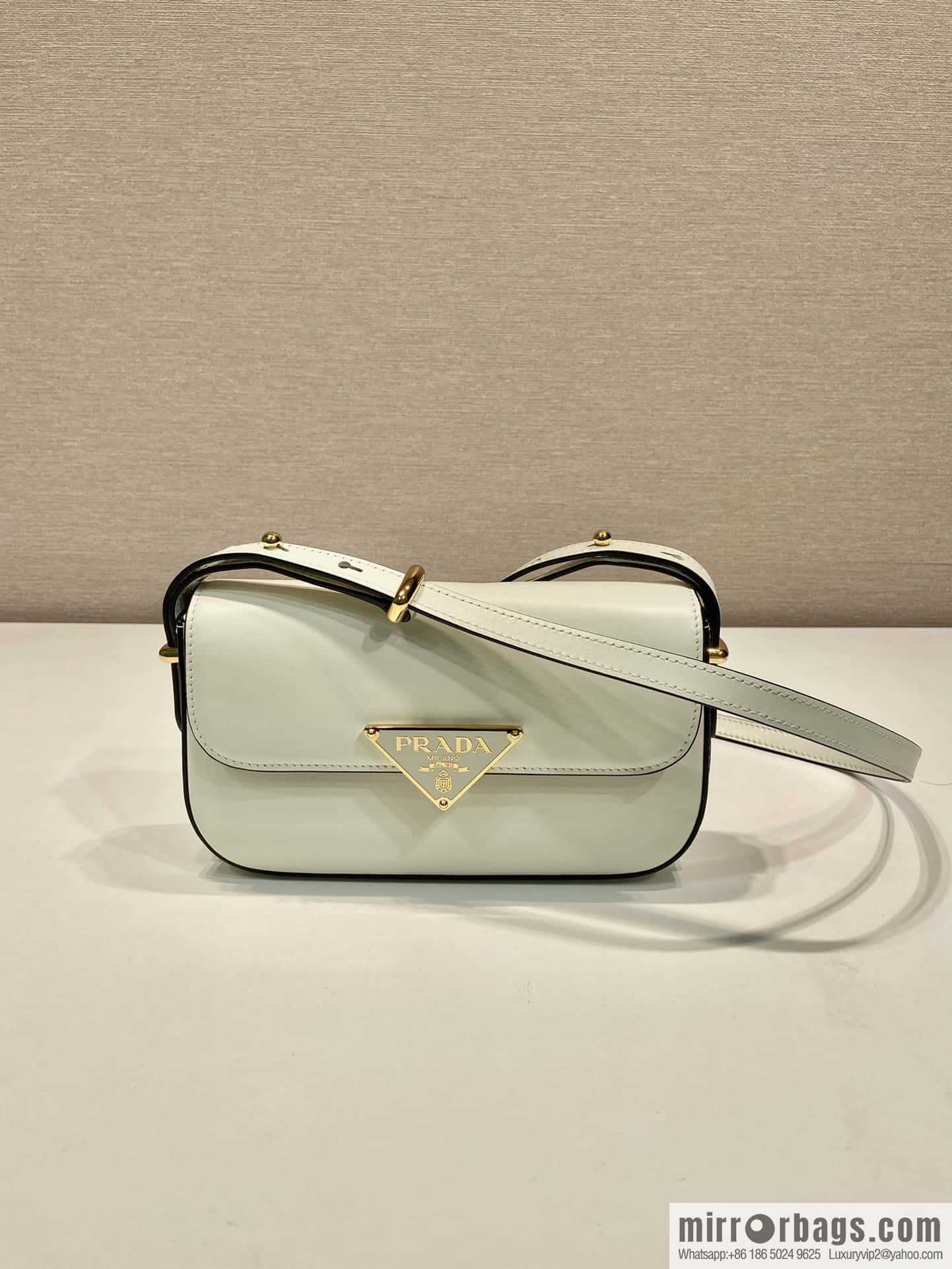 PRADA new shoulder bag 1BD339 white
