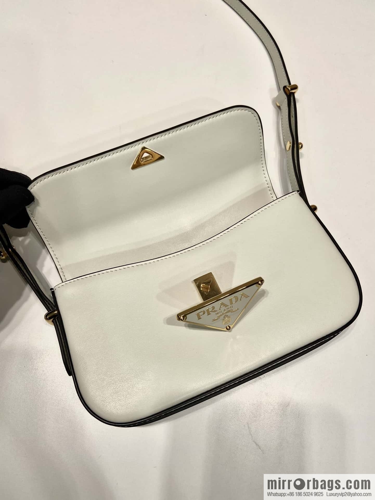 PRADA new shoulder bag 1BD339 white