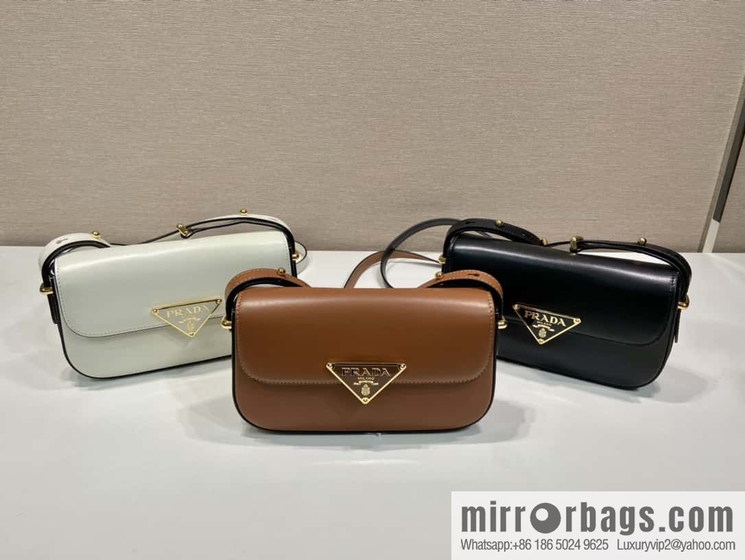 PRADA new shoulder bag 1BD339 caramel color