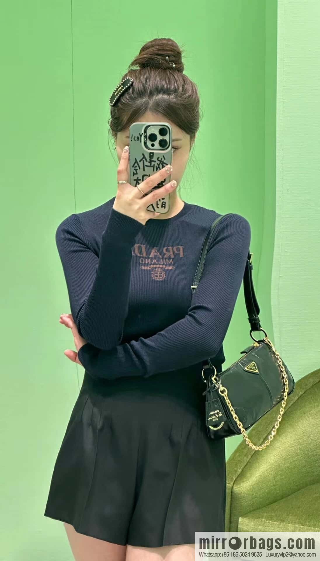 PRADA new armpit bag 🎉 1BC221 black