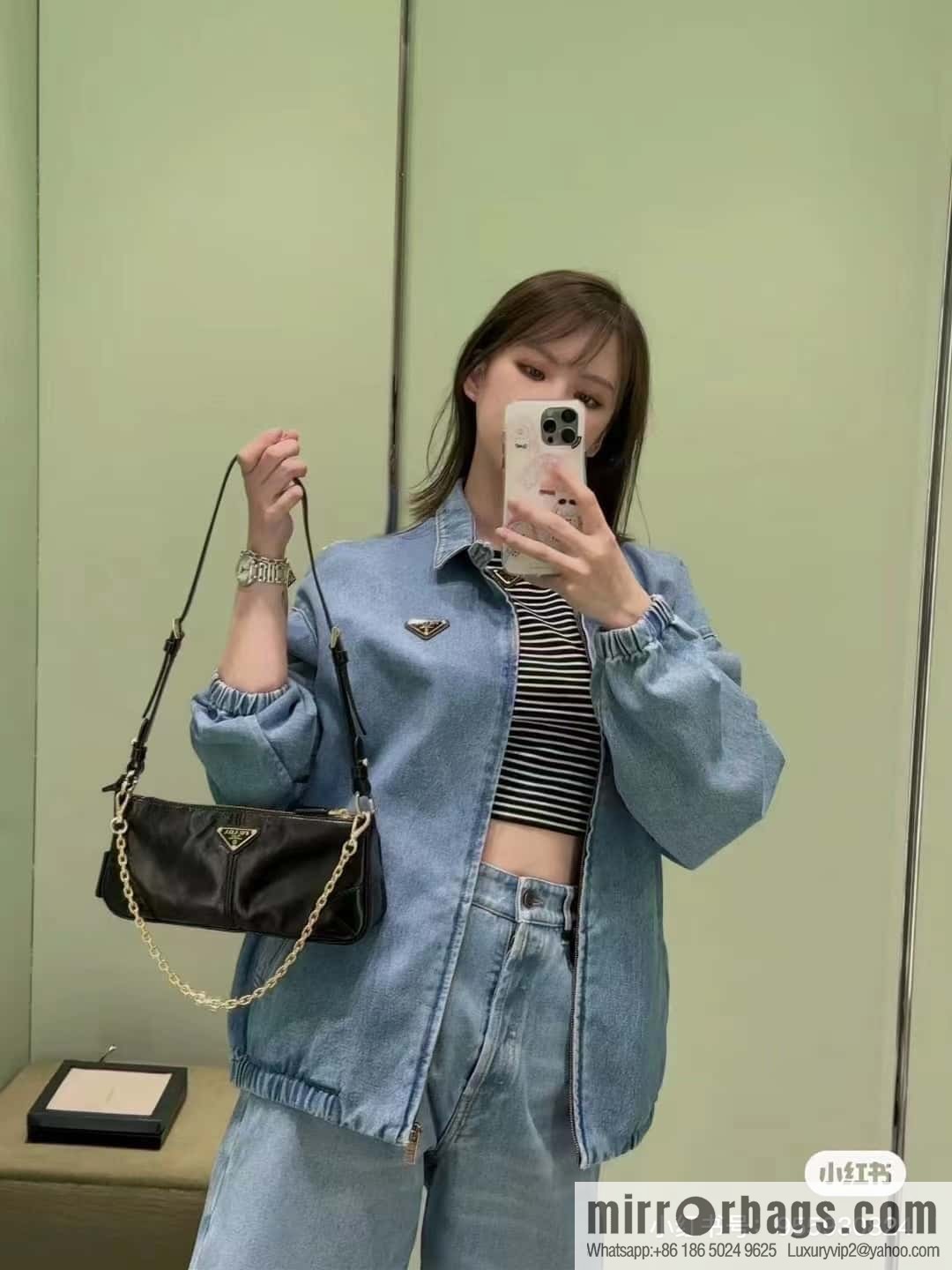 PRADA new armpit bag 🎉 1BC221 black