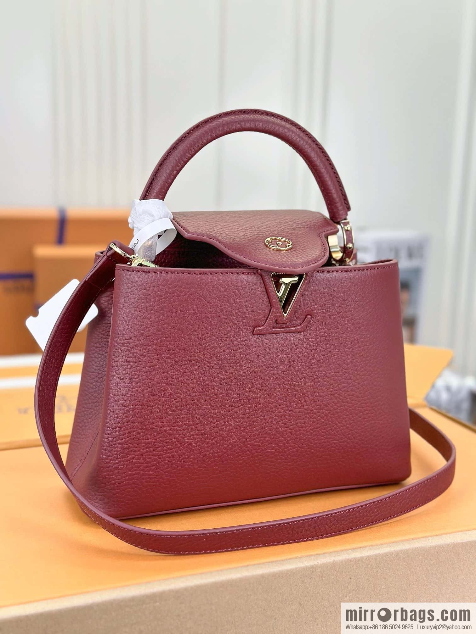 LV M25128 CAPUCINES BB handbag