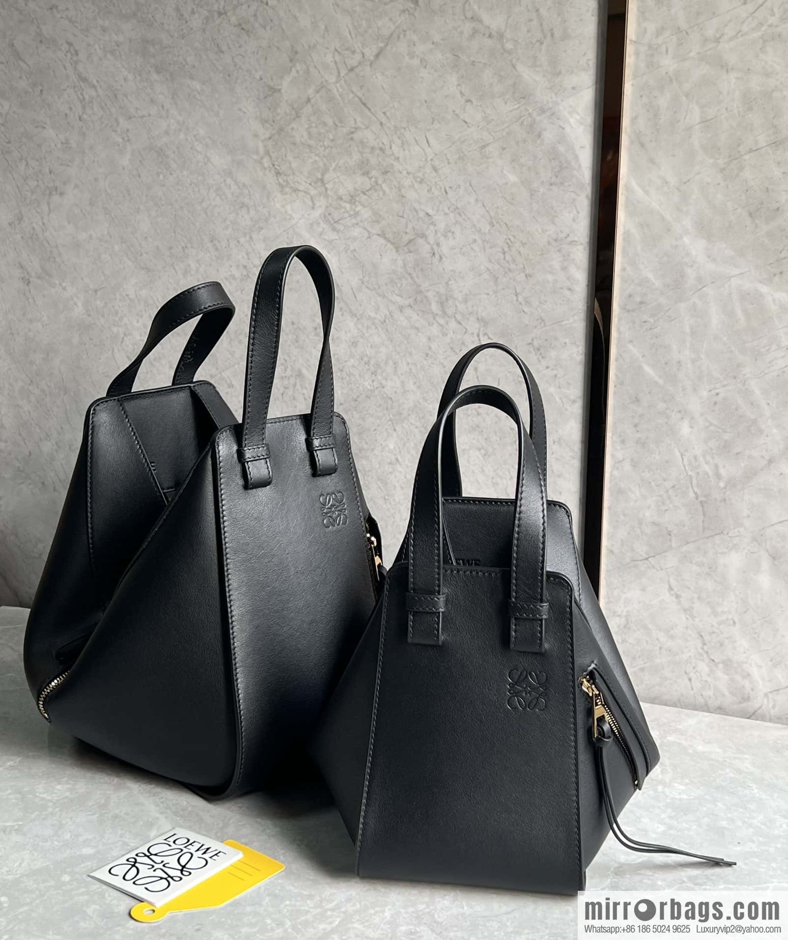LOEWE Hammock bag 0216 small black
