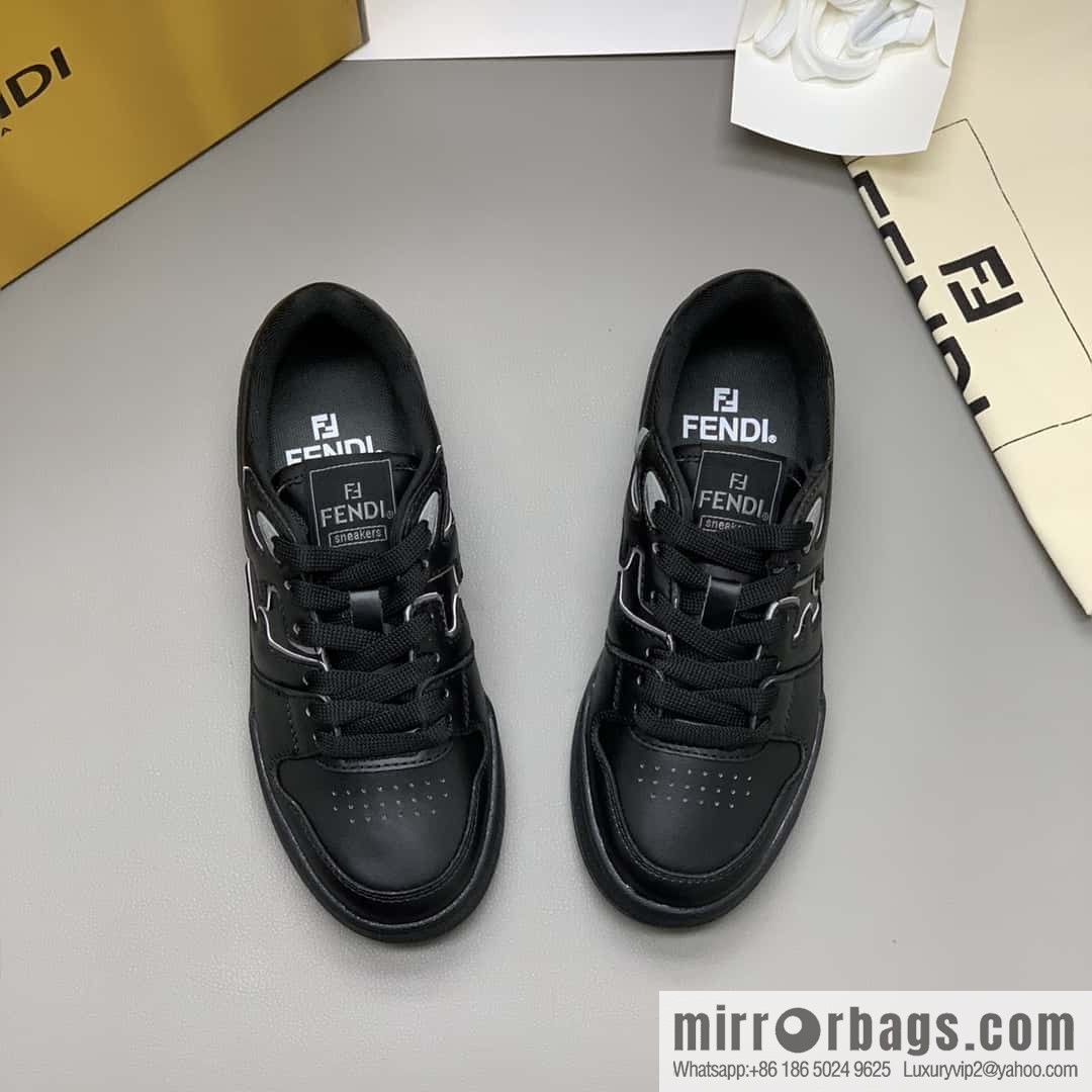 FENDI men's retro sports and leisure shoes