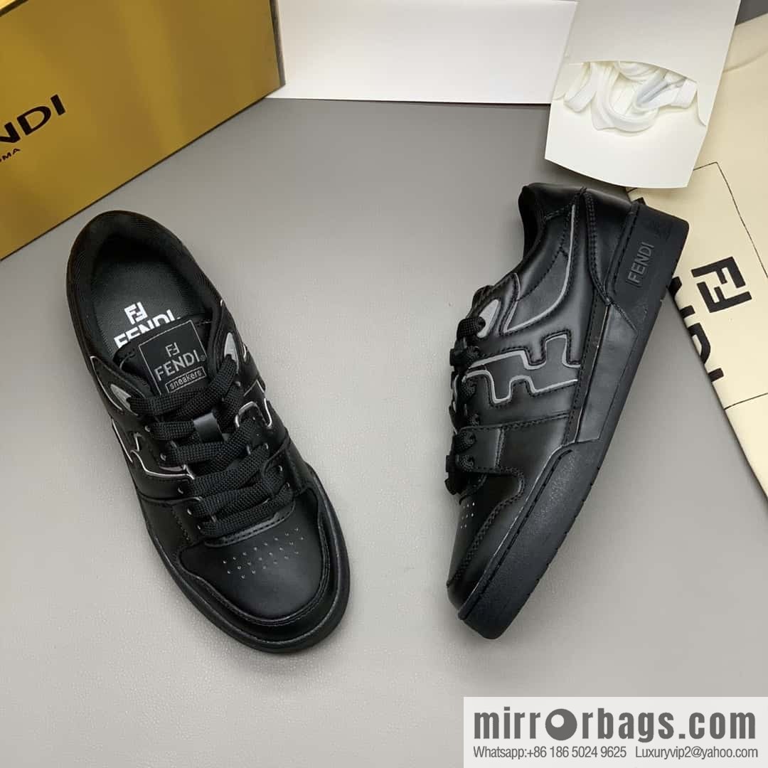 FENDI men's retro sports and leisure shoes