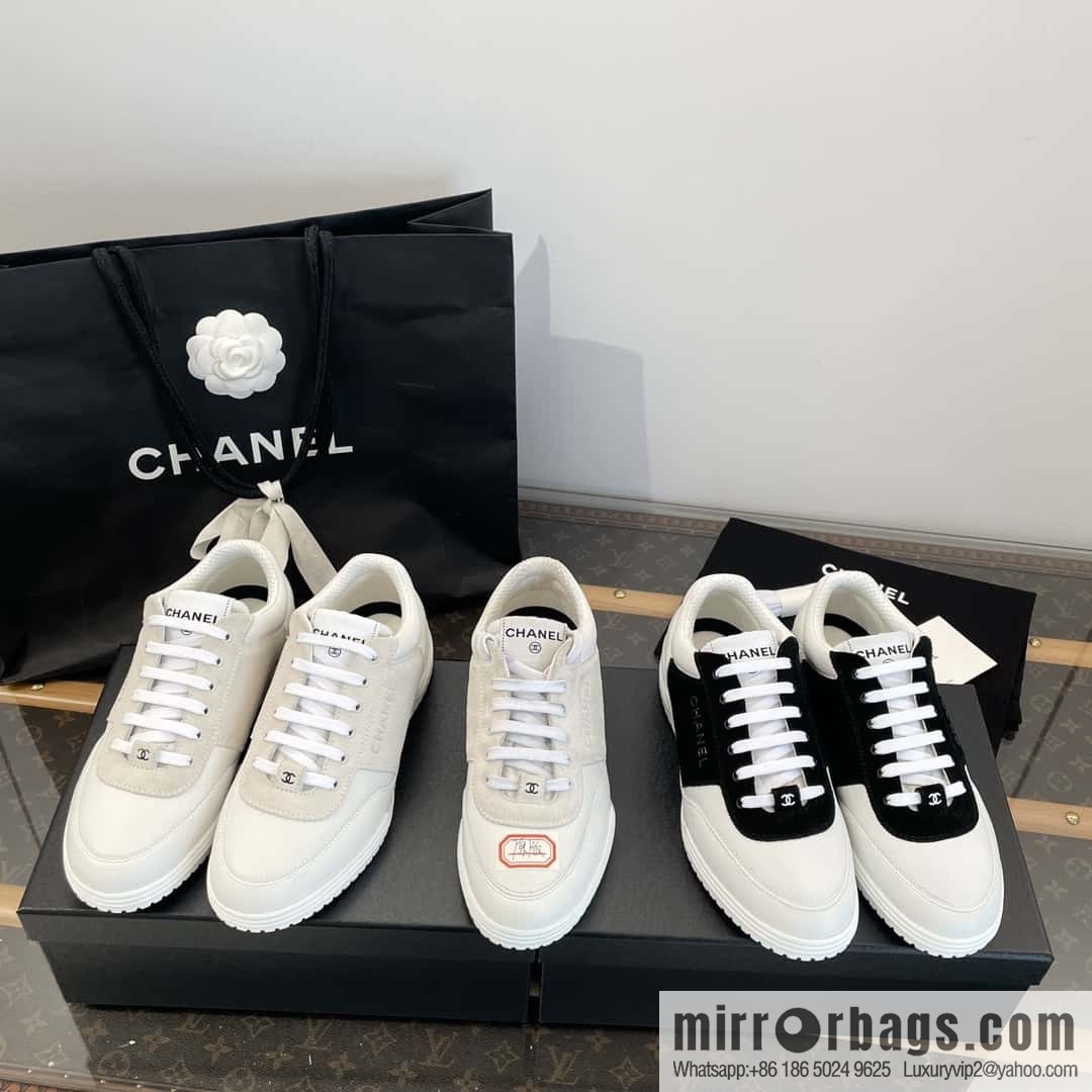 CHANEL Xiaoxiang Spring and summer color matching casual sports shoes