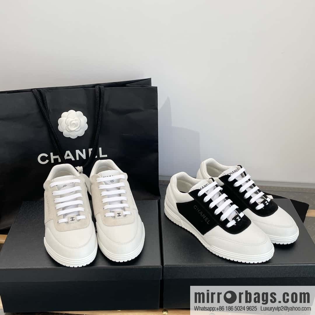 CHANEL Xiaoxiang Spring and summer color matching casual sports shoes